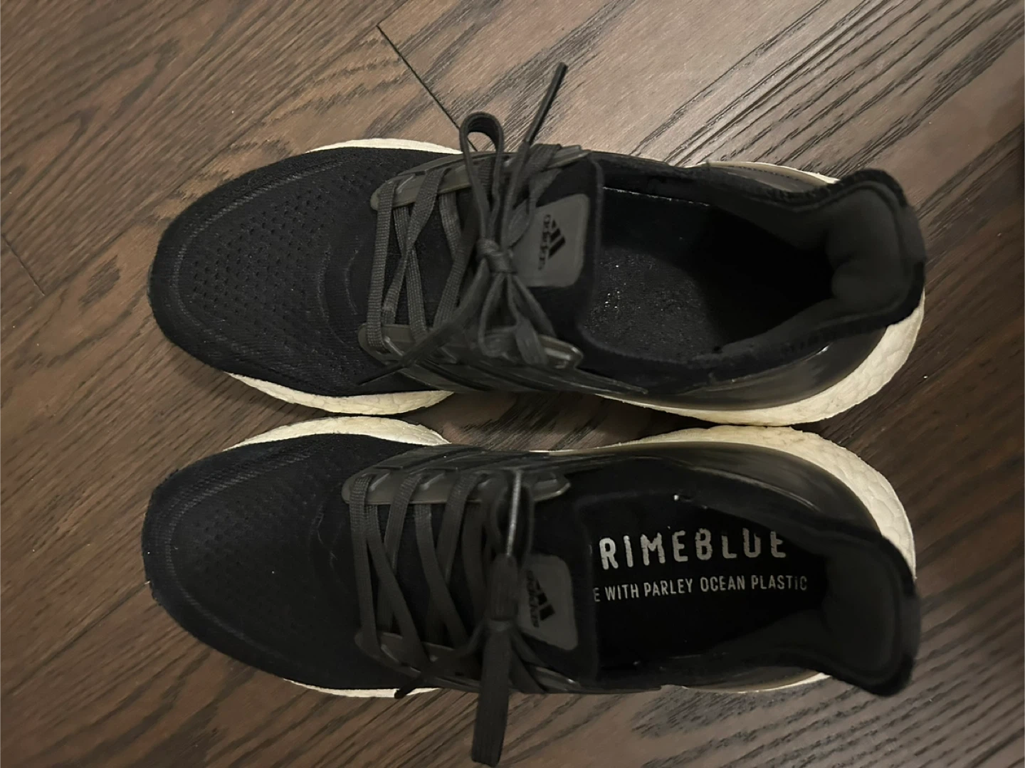 Adidas Ultraboost 21 Black Running Shoes - photo 4