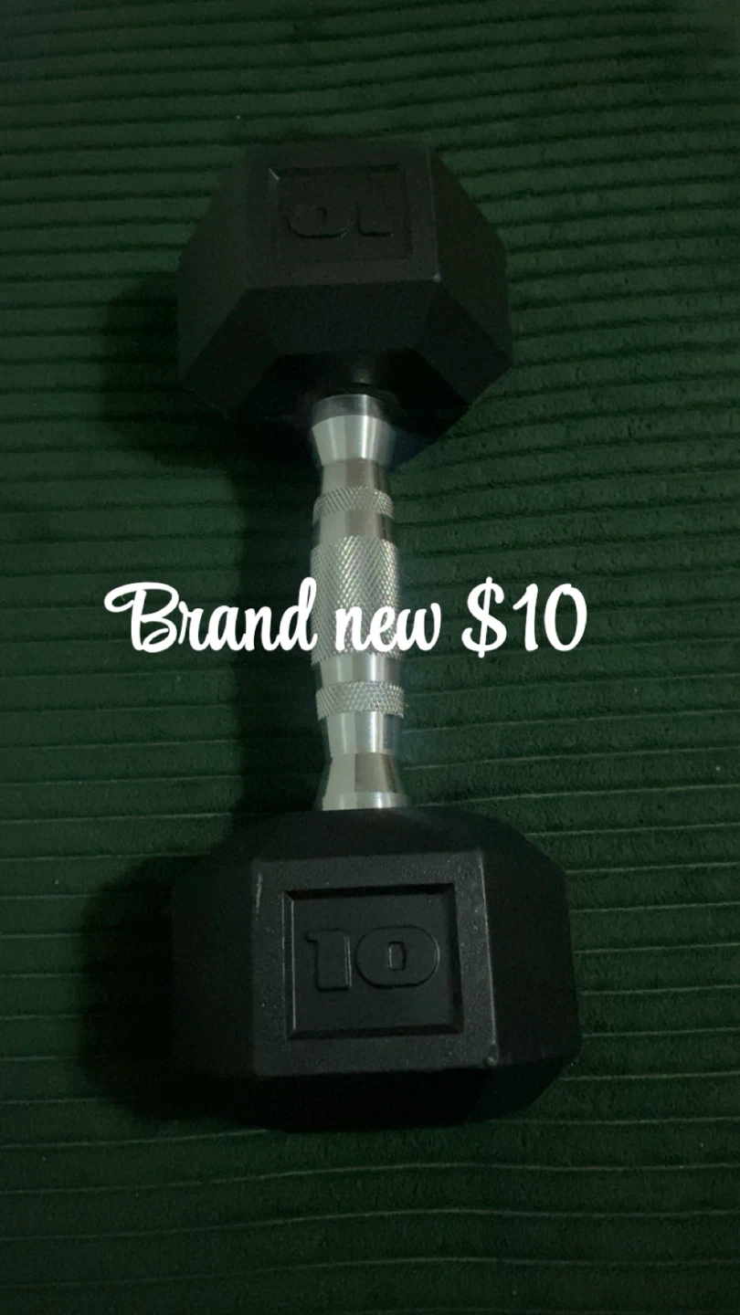 New 10 lb Dumbbell