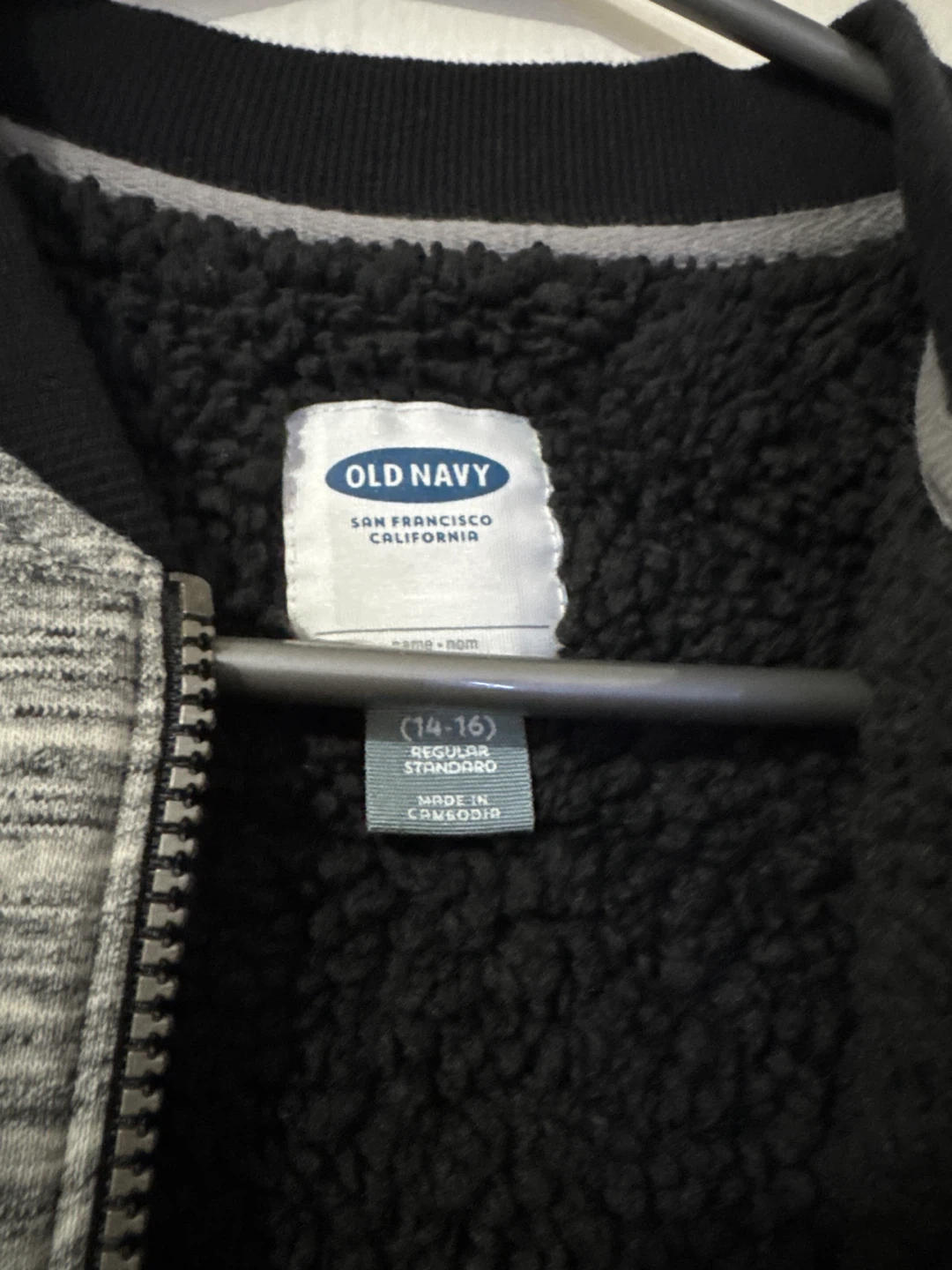 Old Navy Boys’ Bomber Jacket - Size 14-16 - photo 2