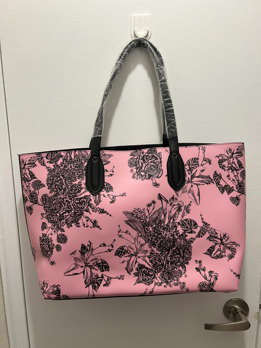 NWT Victoria's Secret Pink Floral Tote Bag - Brand New - photo 2