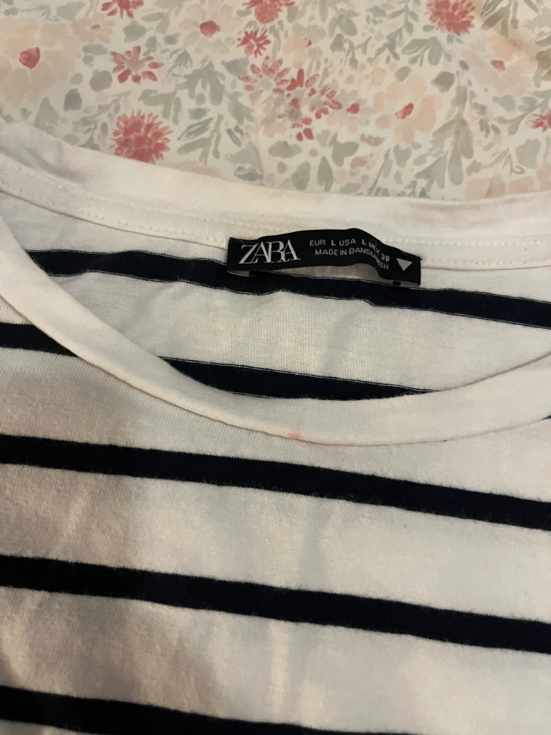 Zara Striped Long Sleeve - Size L