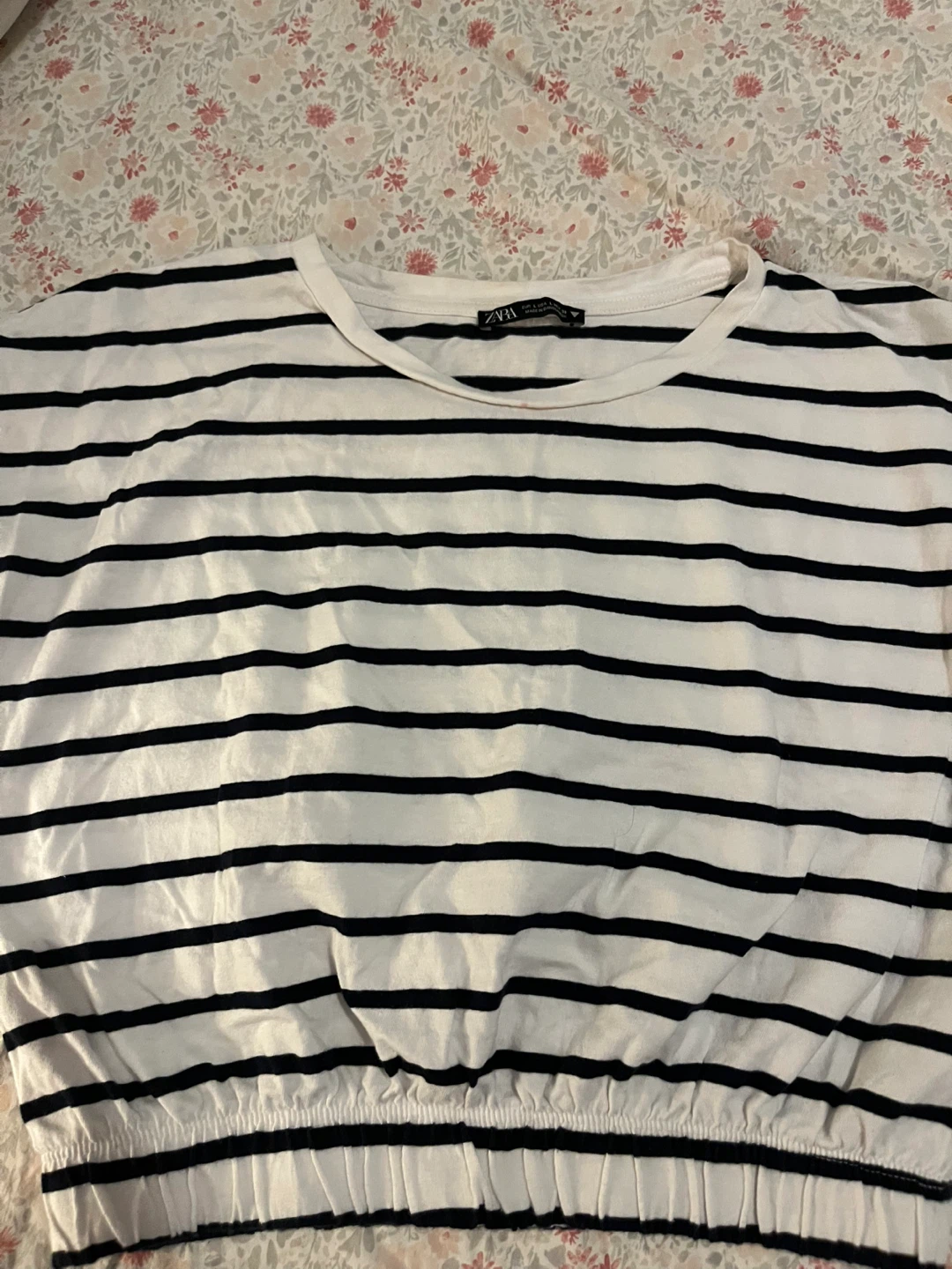 Zara Striped Long Sleeve - Size L - photo 2