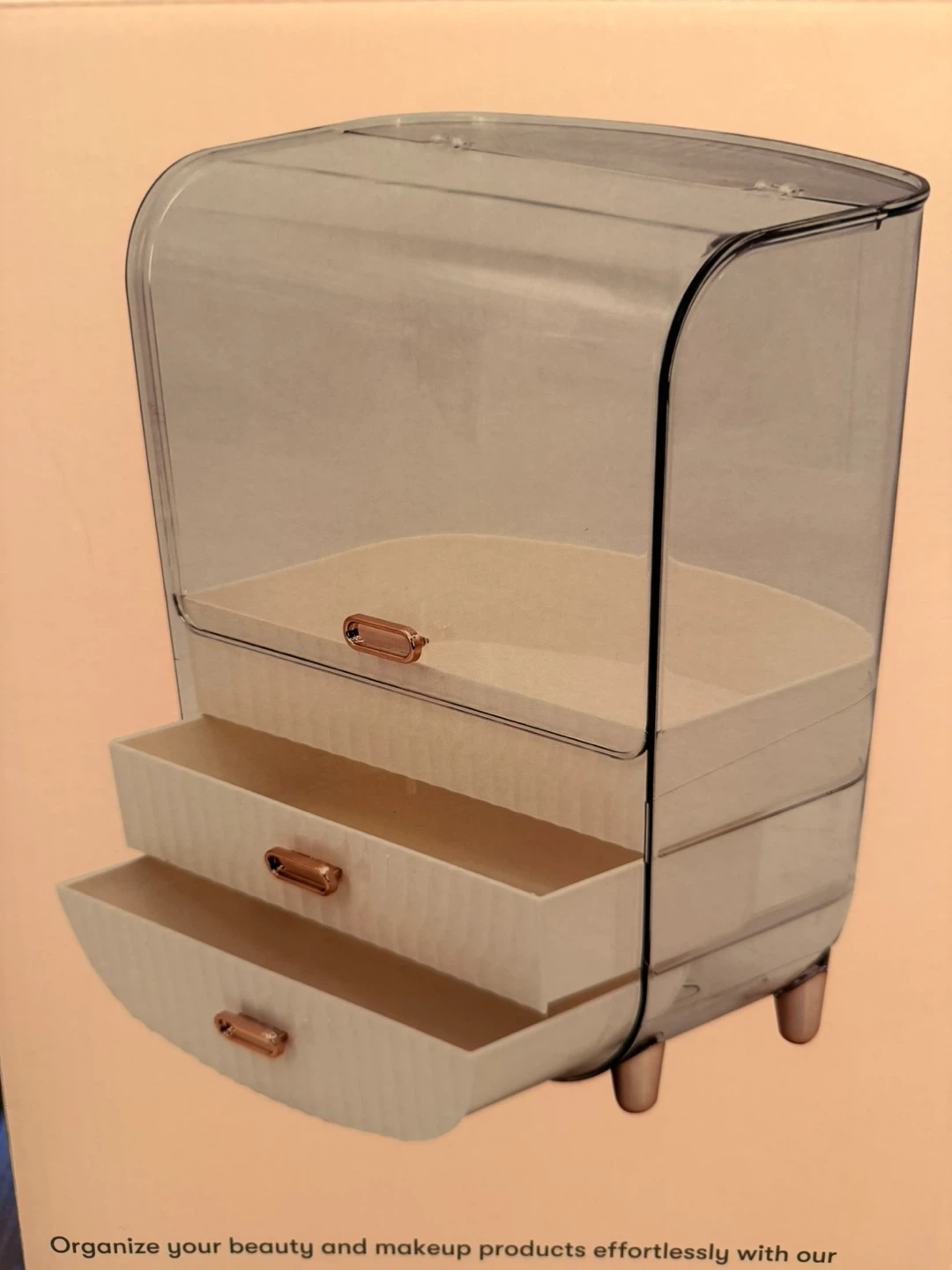 Brand New 3 Tiered QUO Beauty Organizer - photo 5