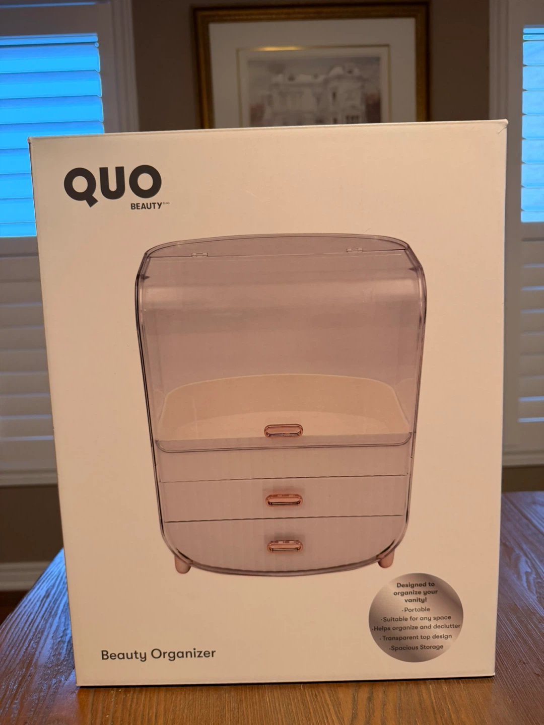 Brand New 3 Tiered QUO Beauty Organizer - photo 3