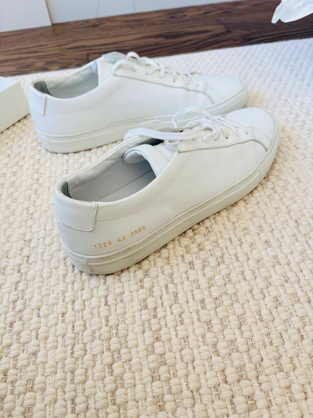 Common Projects Achilles Low White Sneakers - photo 4