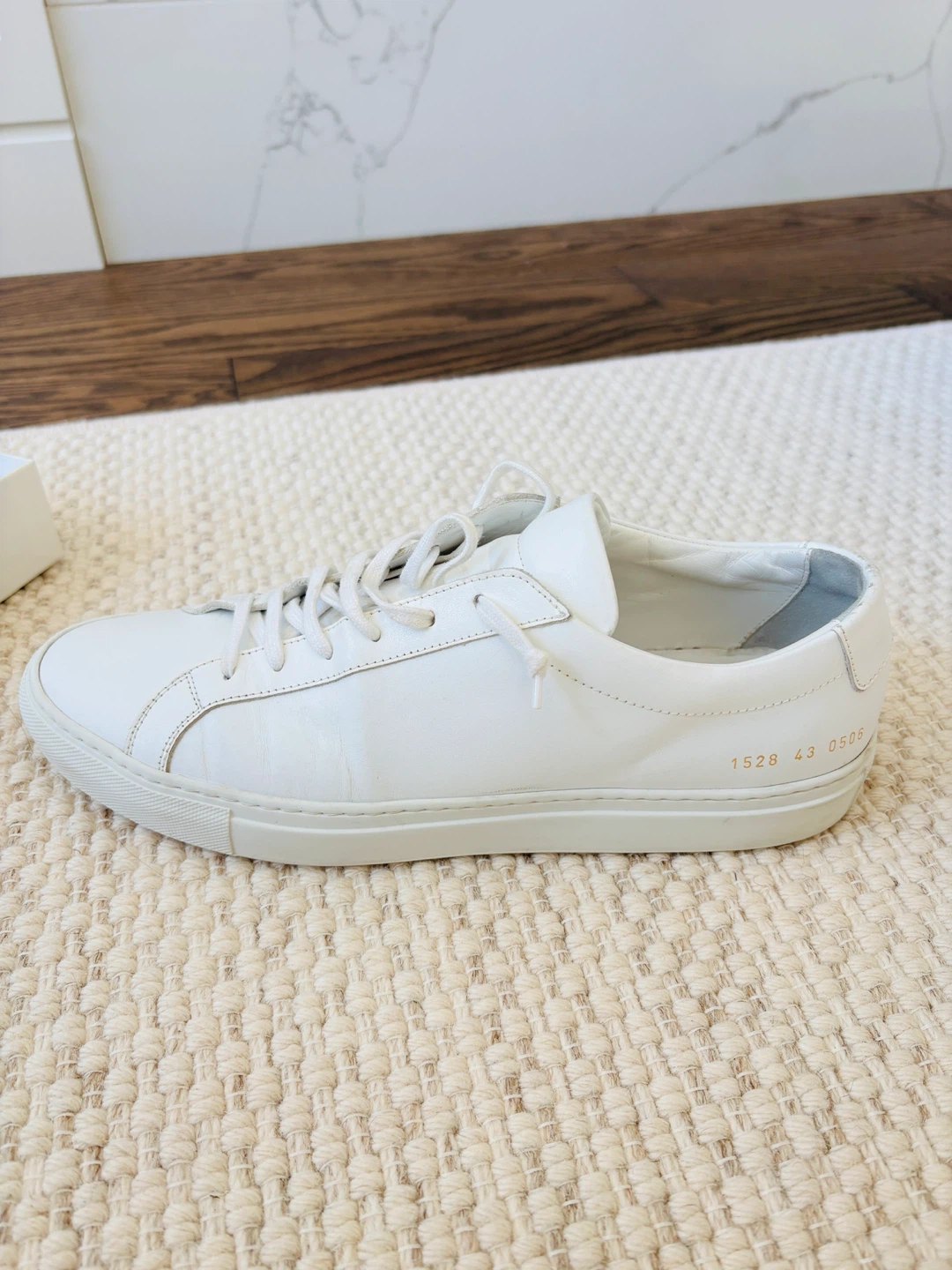 Common Projects Achilles Low White Sneakers
