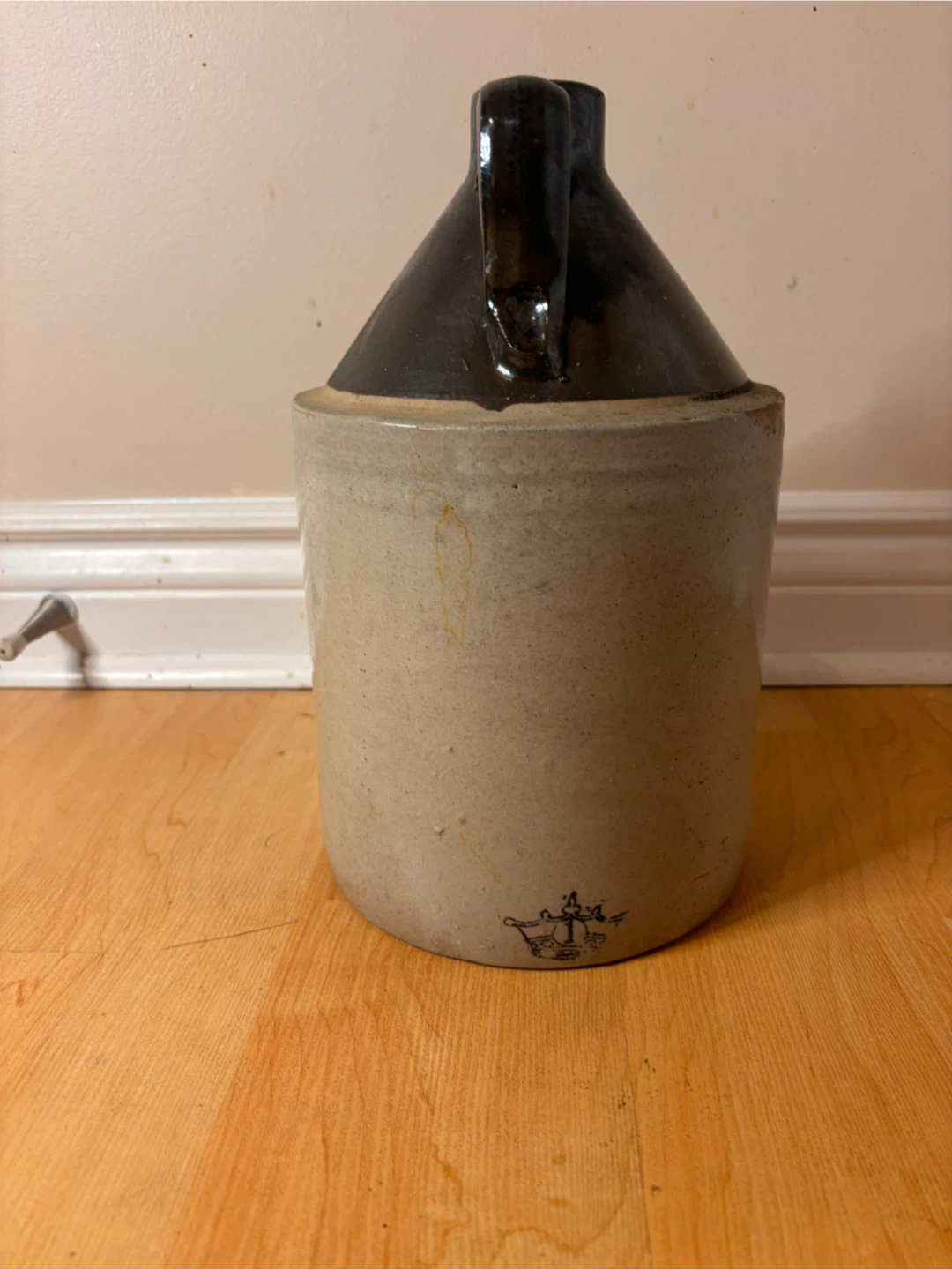 Antique Stoneware Jug – Crown Maker’s Mark - photo 2