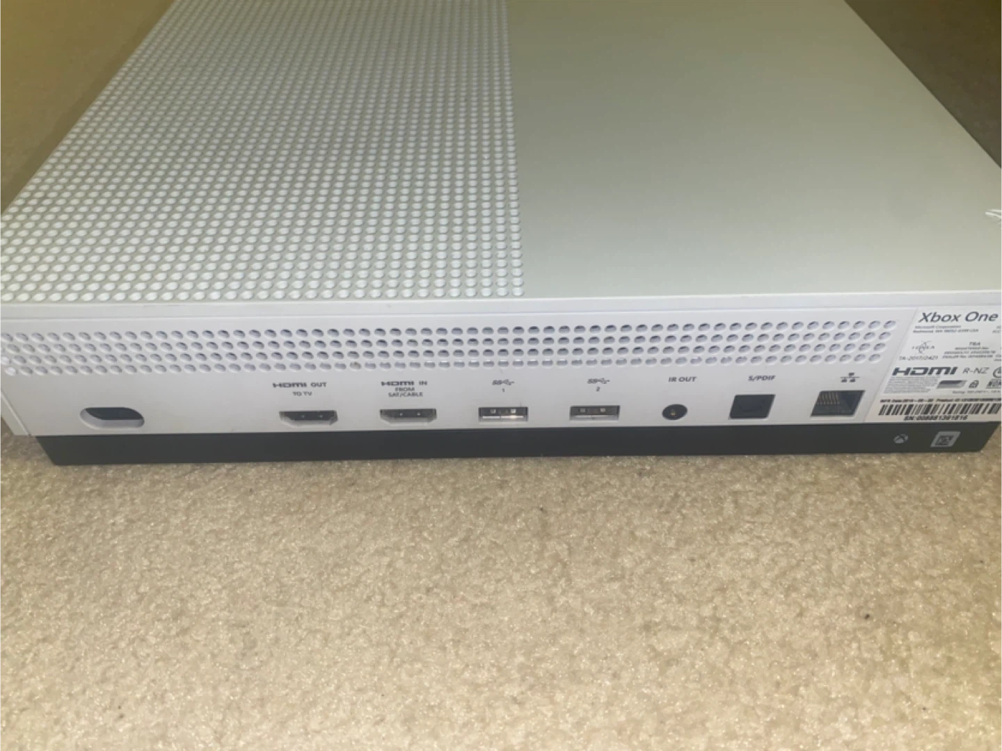 Xbox One S Console - White