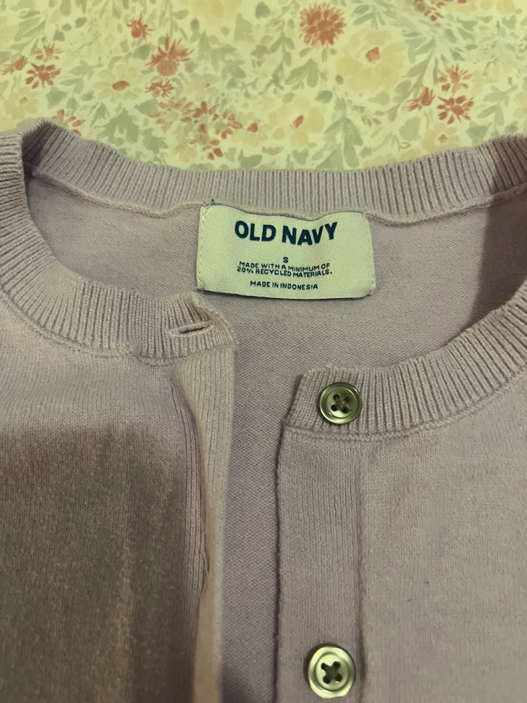Old Navy Purple Cardigan - Size S