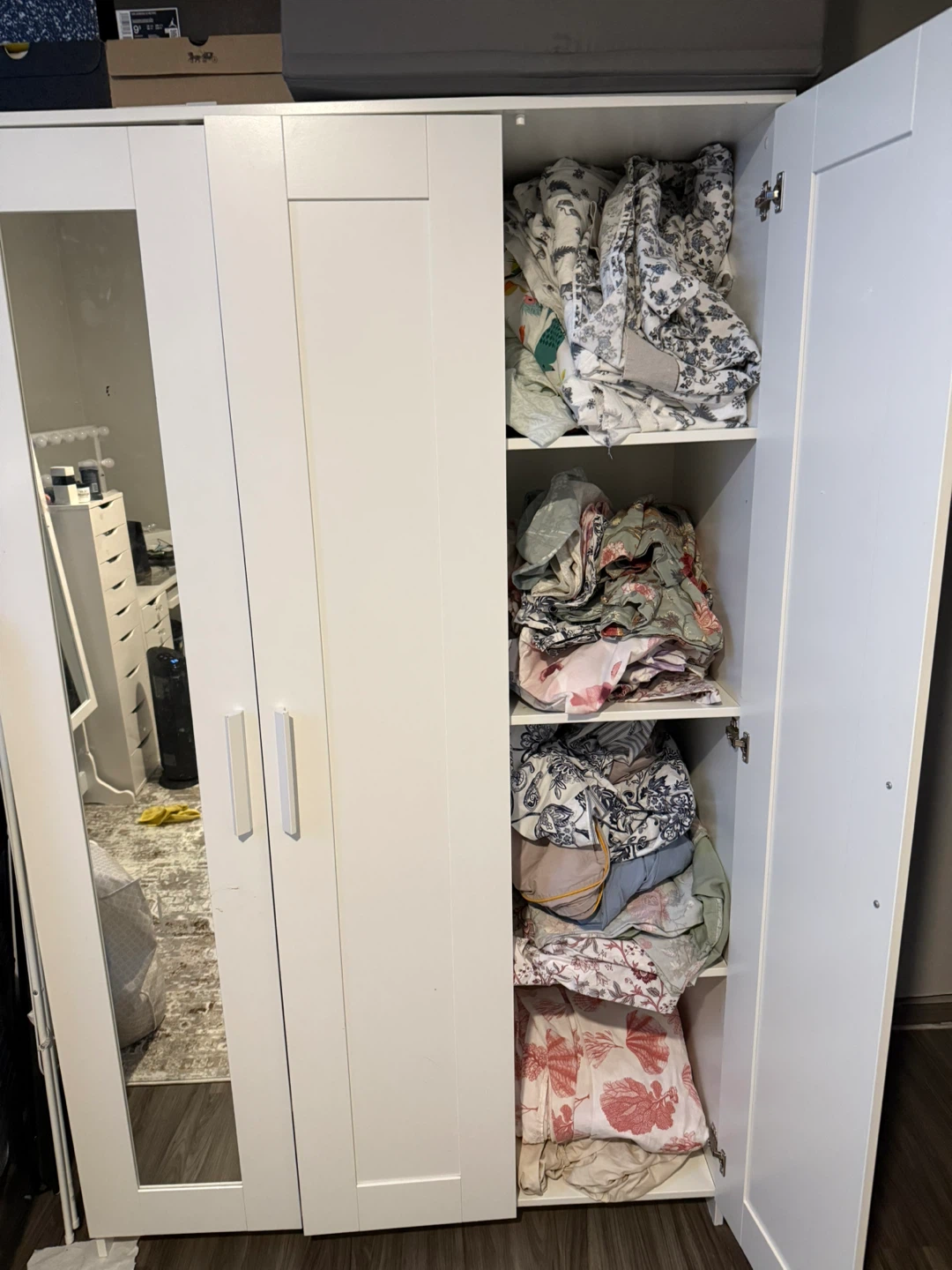IKEA PAX Wardrobe with Mirror Door - photo 3