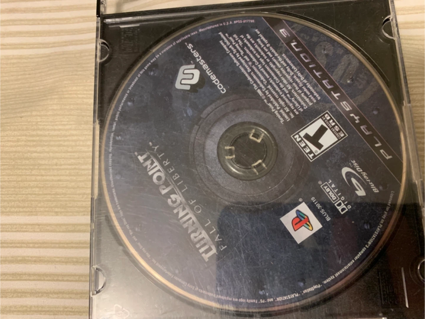Turning Point: Fall of Liberty - PlayStation 3 Game