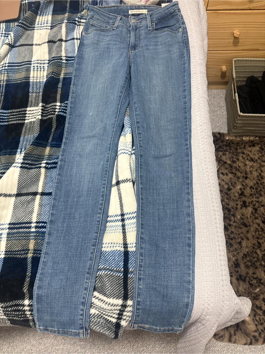 Levi's 721 High Rise Skinny Jeans