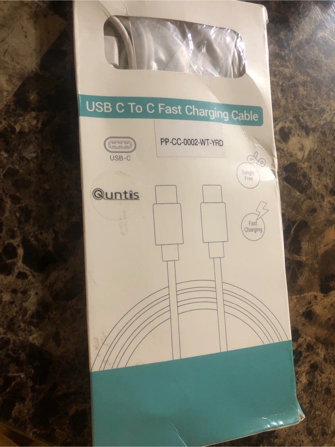 New Quntis USB-C to C Fast Charging Cable - photo 5