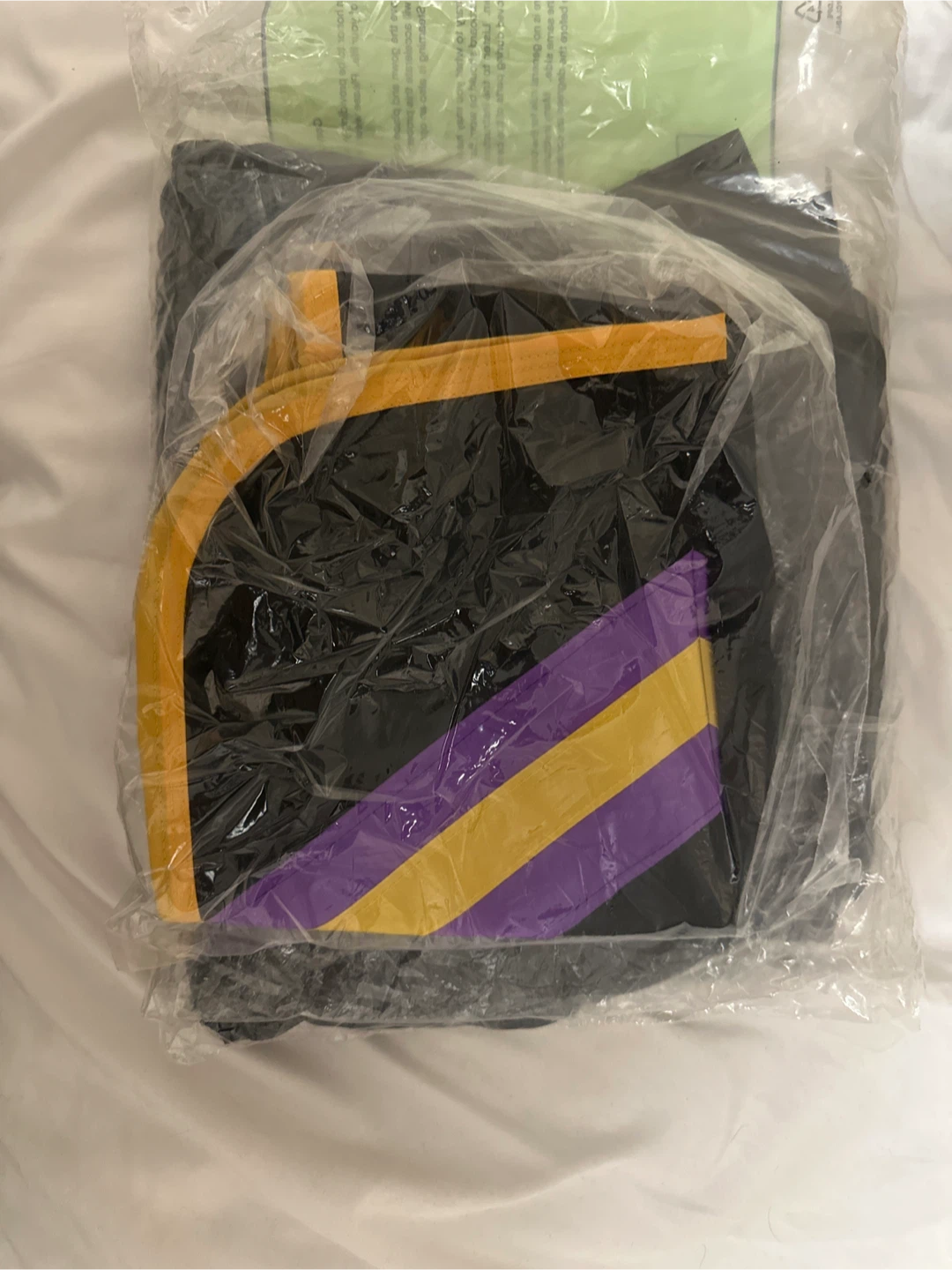 Graduation Gown XS - Black/Purple/Gold