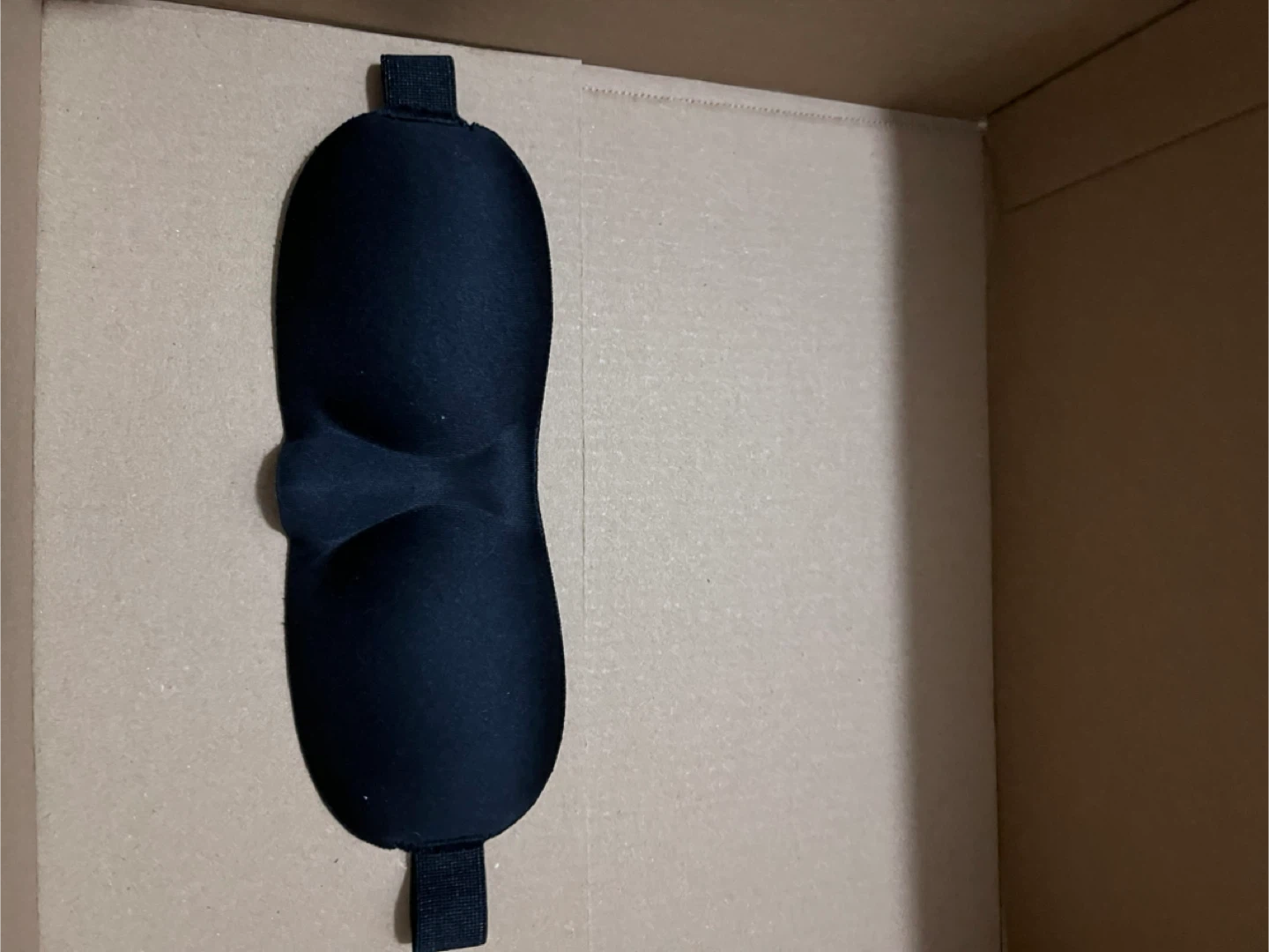 Black Sleep Eye Mask