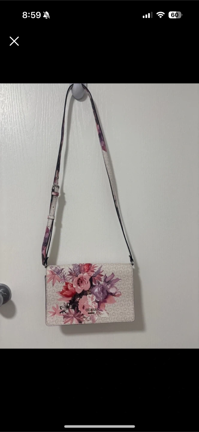 Guess Floral Crossbody Bag