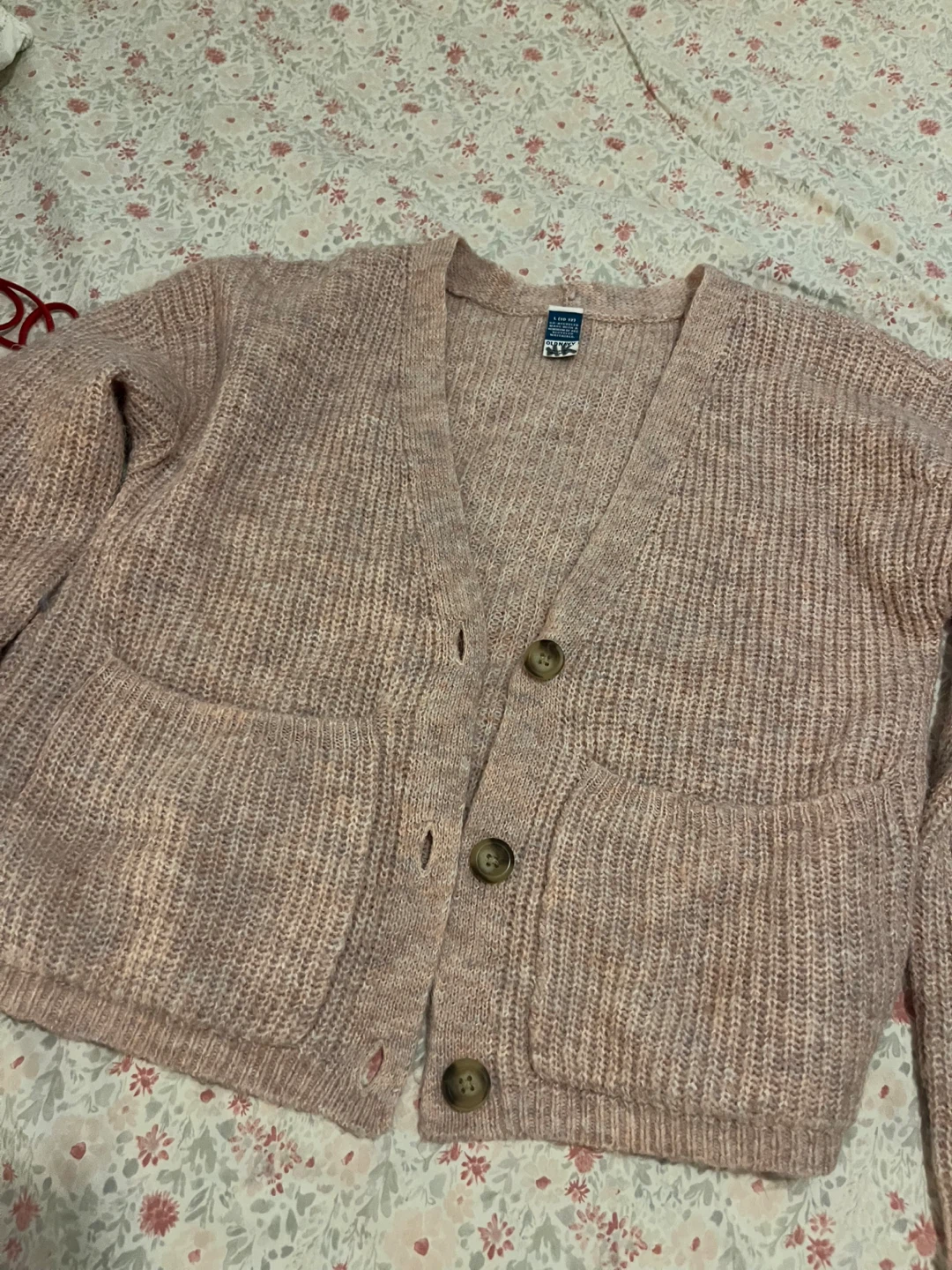 Old Navy Pink Cardigan Sweater - Size L