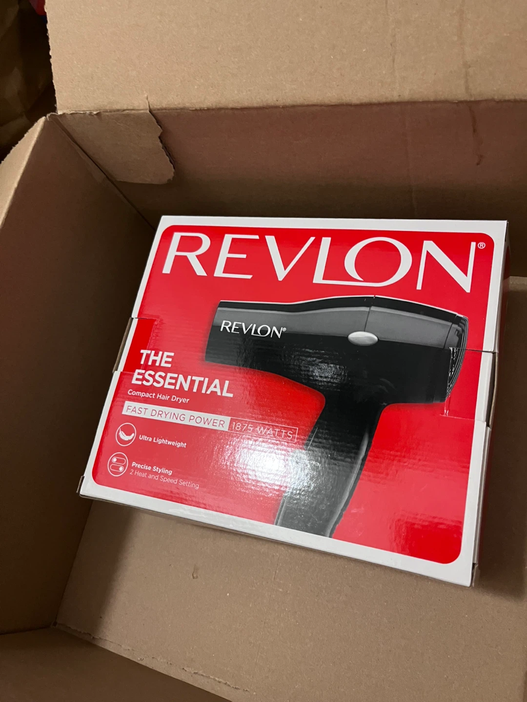 New Revlon The Essential Compact Hair Dryer