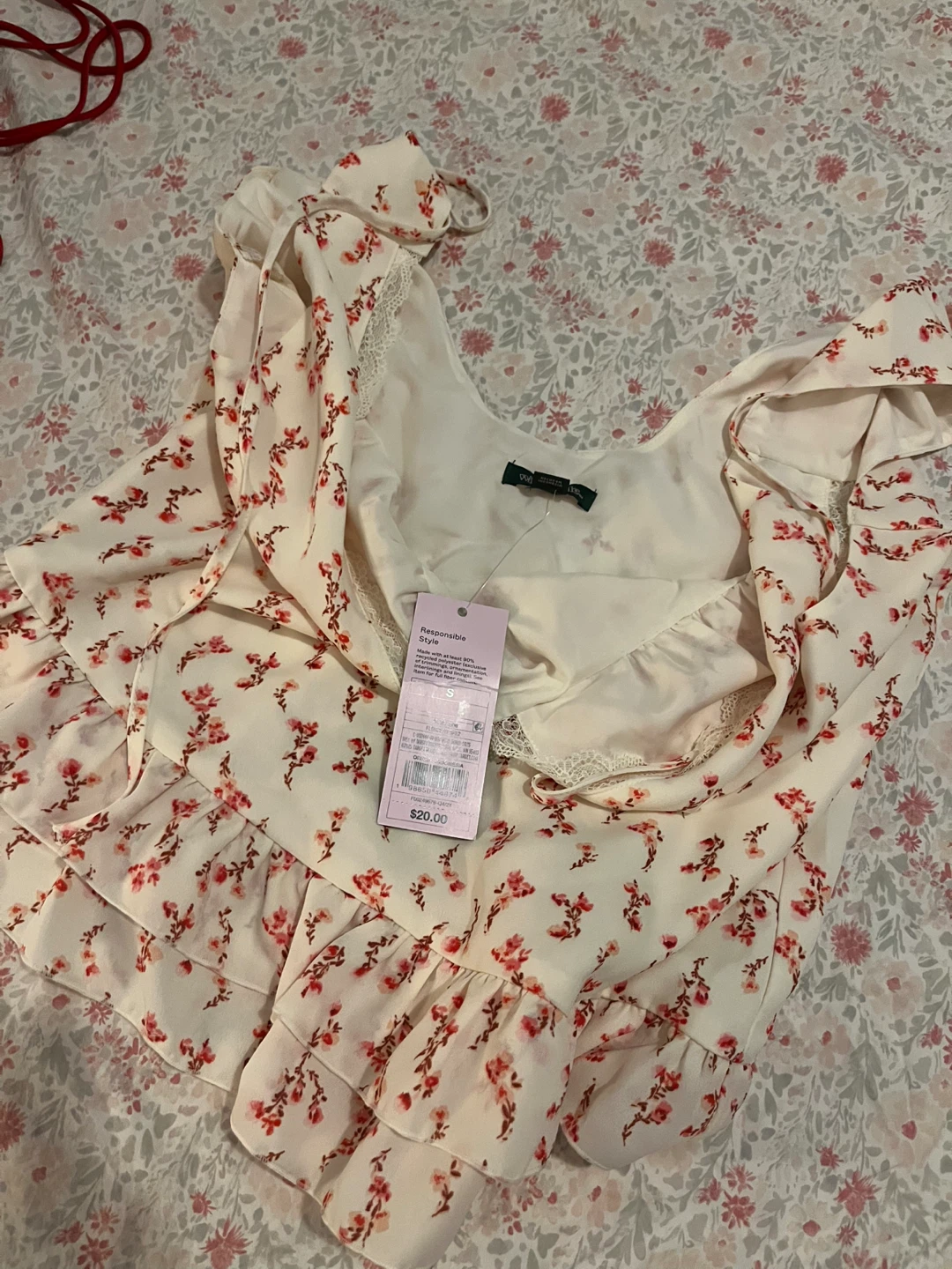 Wild Fable Floral Print Top - New with Tags! - photo 2