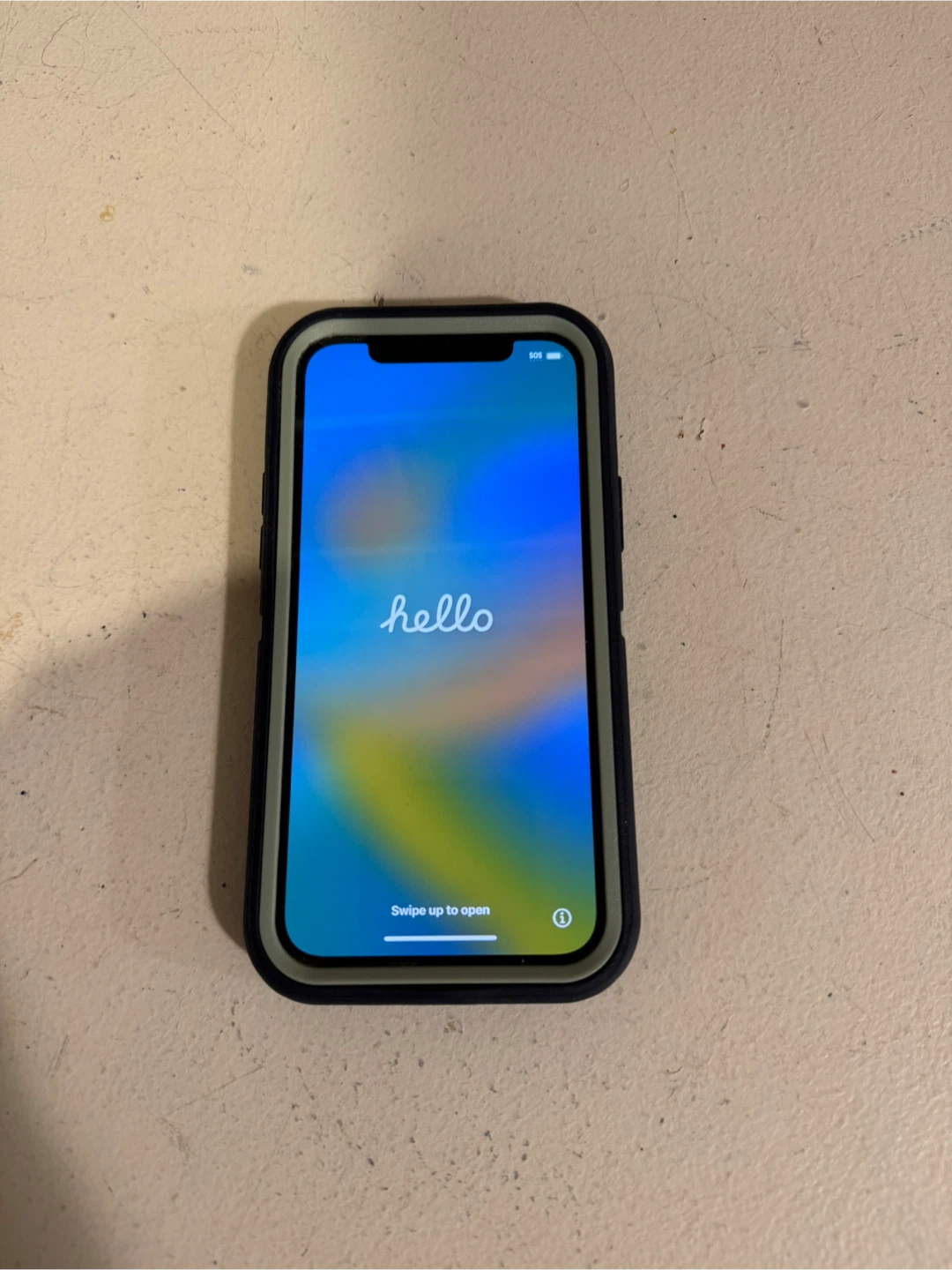 iPhone 12 128GB Blue w/ Otterbox Case - photo 3