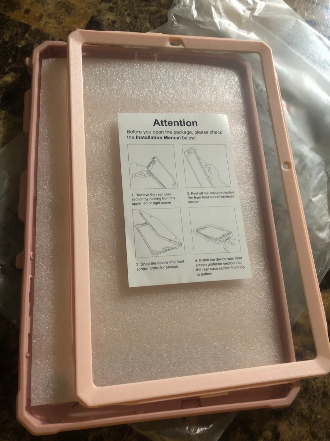 New- Fintie Pink Tablet Case! - photo 5