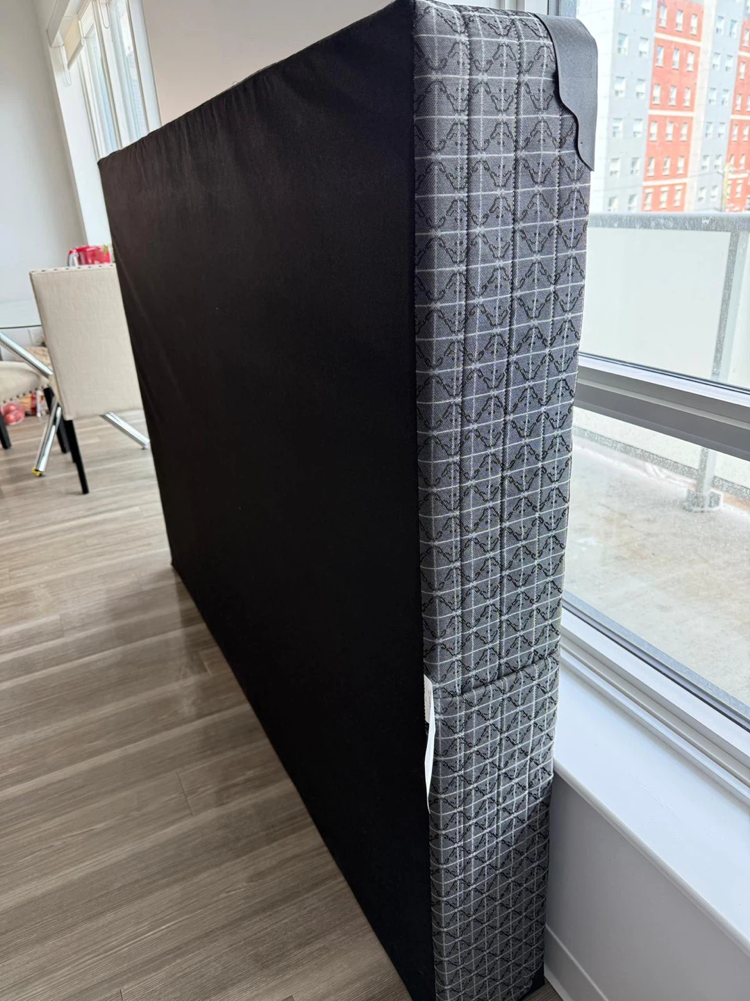 Double Size Box Spring - Black