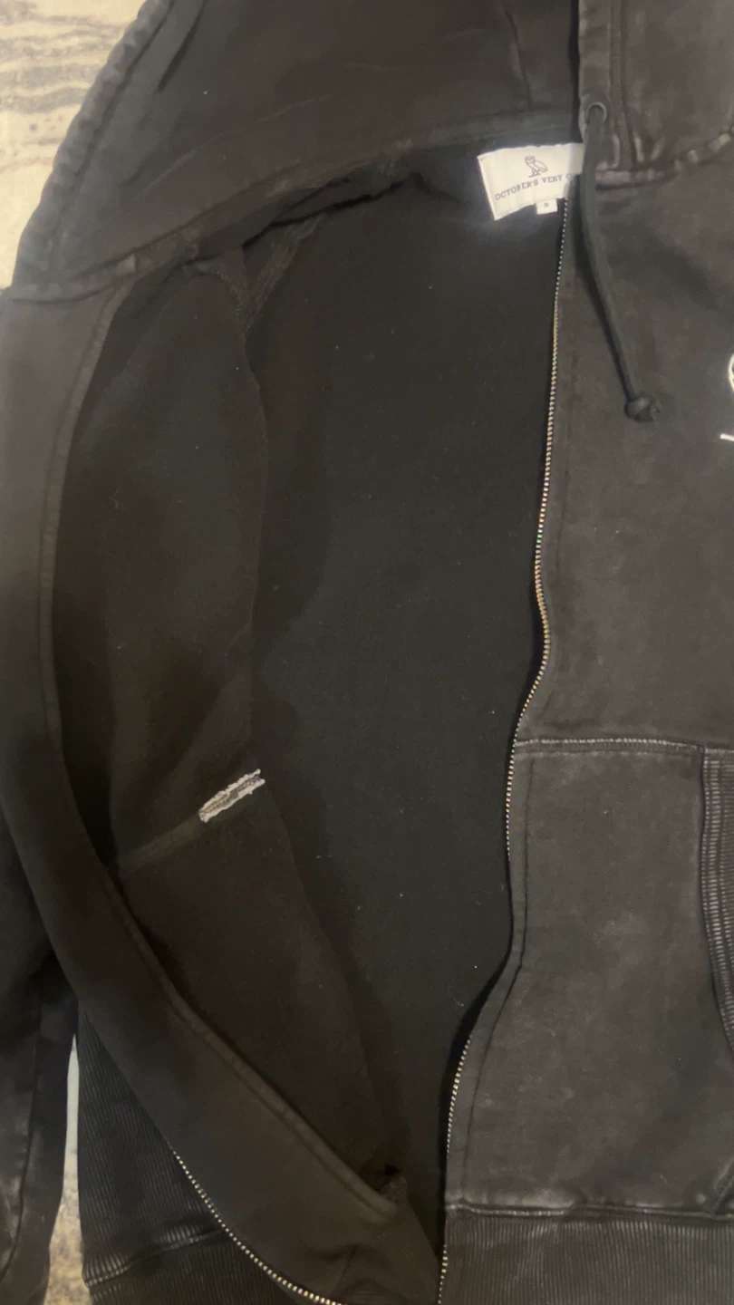 OVO full zip up hoodie size S - photo 2