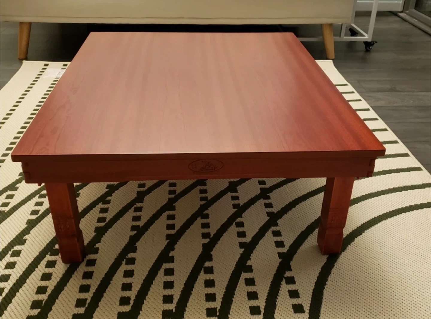 Folding Low Table - Wood - photo 2