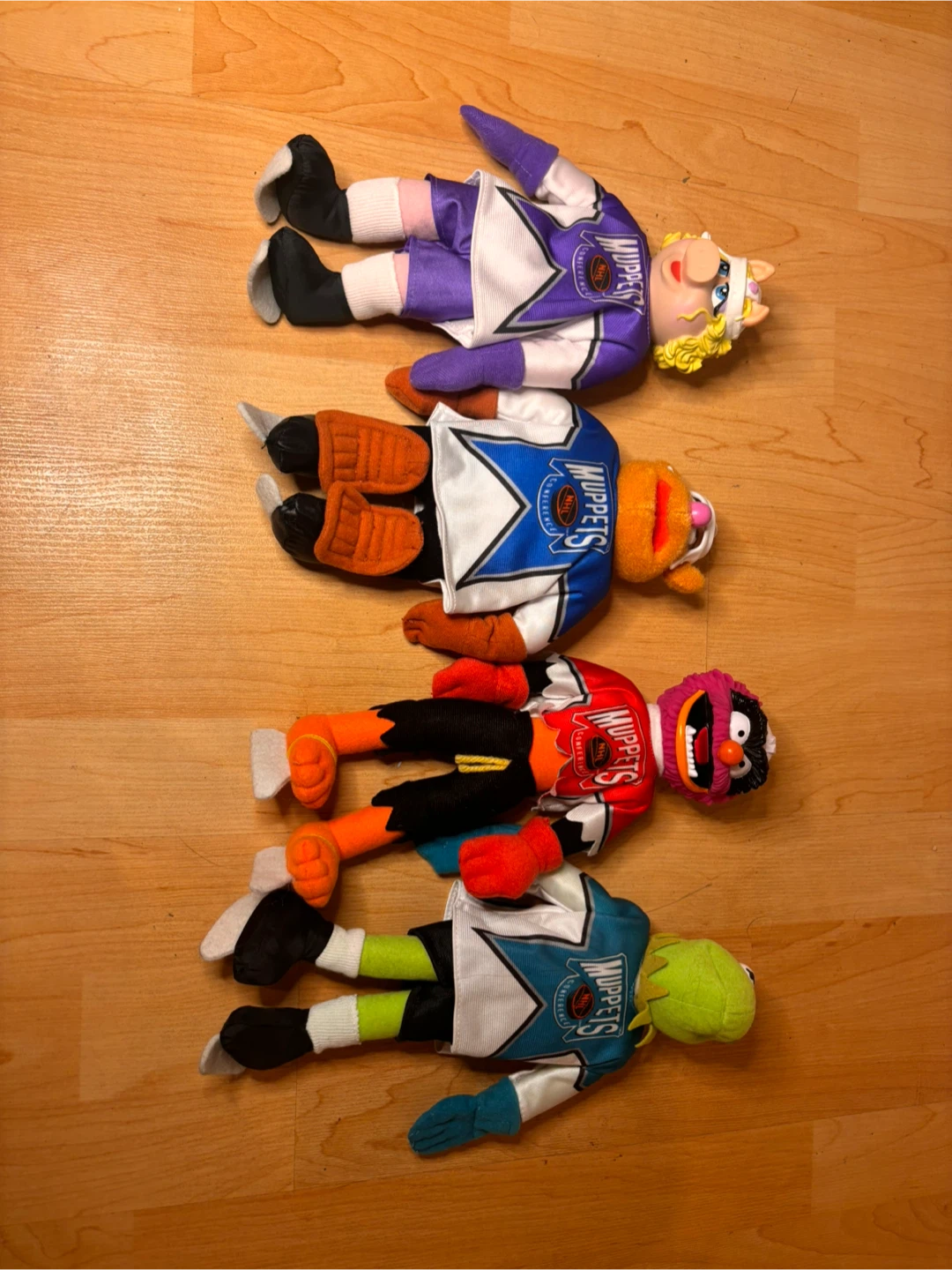 The Muppets NHL Hockey Plush Dolls – Set of 4