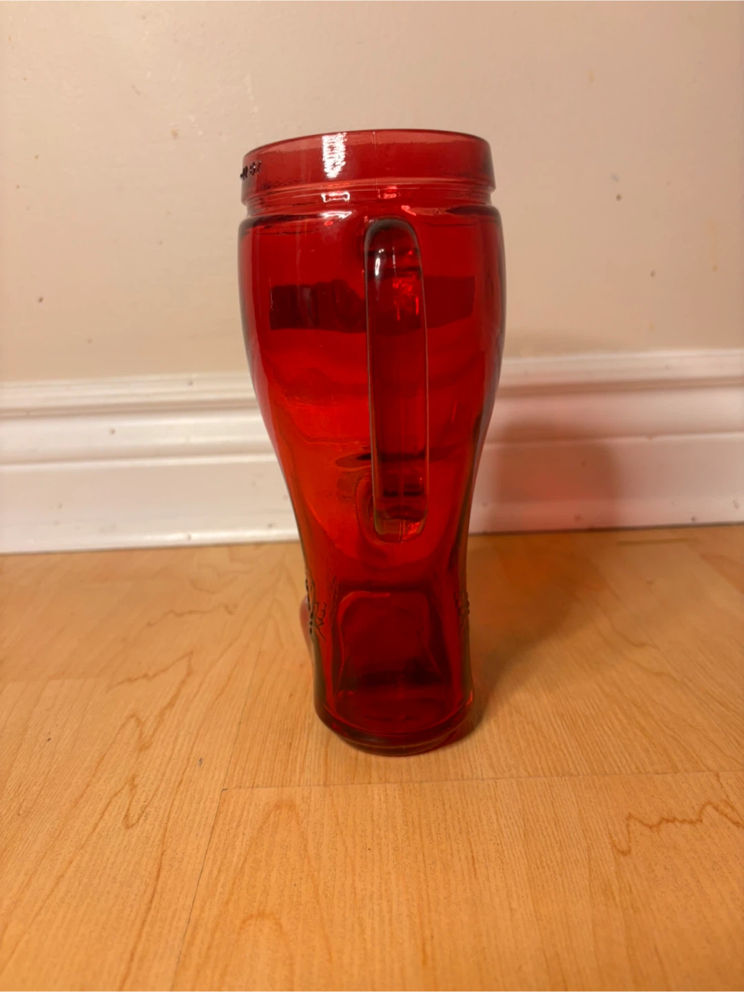 Red “I AM CANADIAN” Glass Boot Mug - photo 4