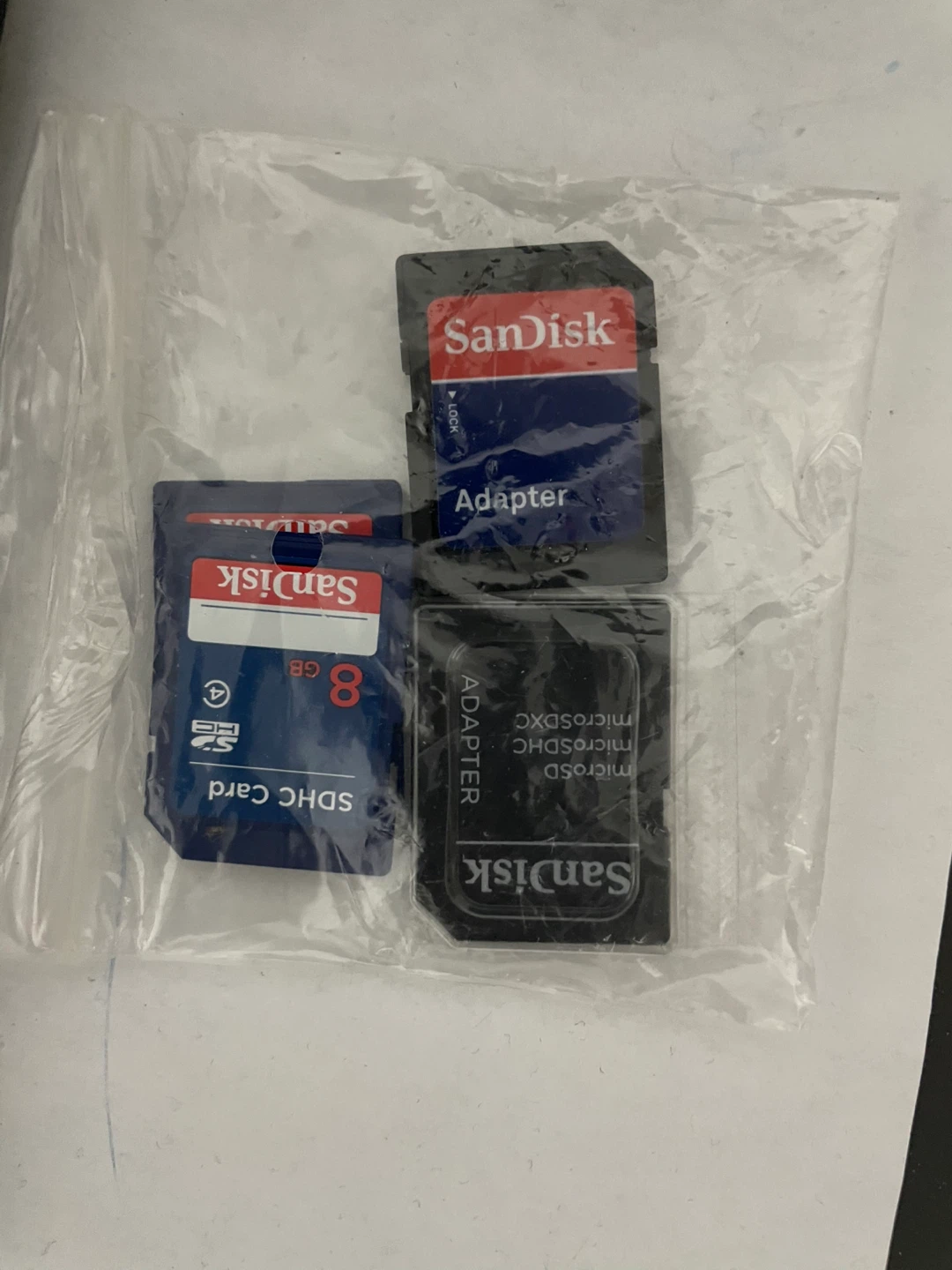 SanDisk 8GB SDHC Card with Adapters