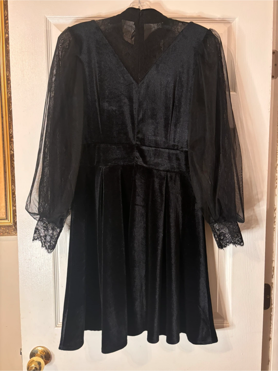 Morna Black Lace Dress (Never Worn) - photo 2