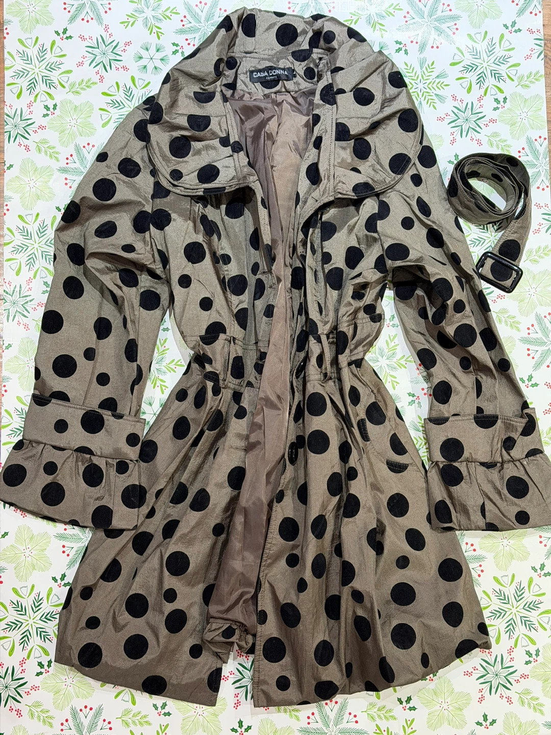 Casa Donna Polka Dot Coat - photo 5