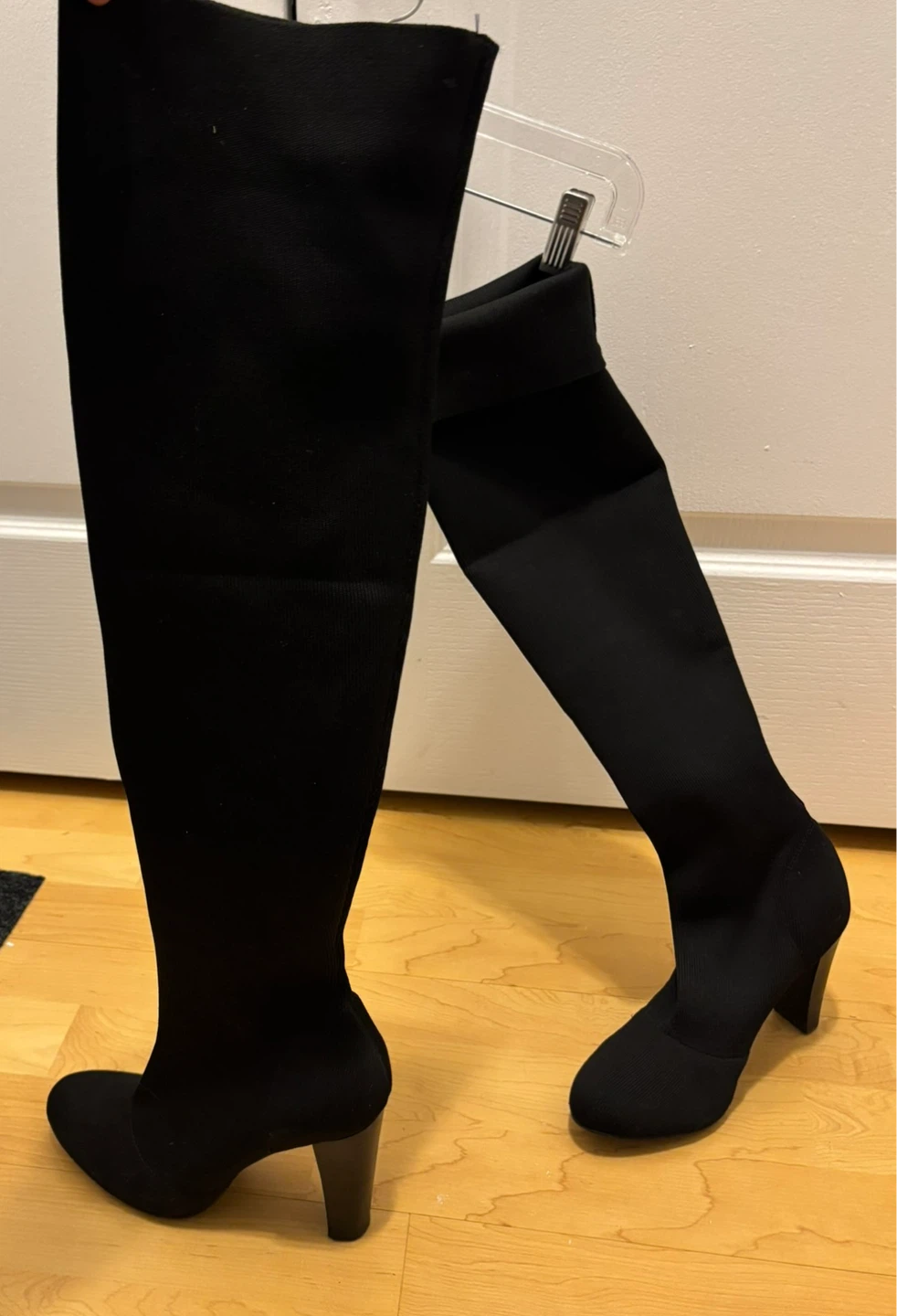 Charles by Charles David Black Thigh High Boots - 6.5M