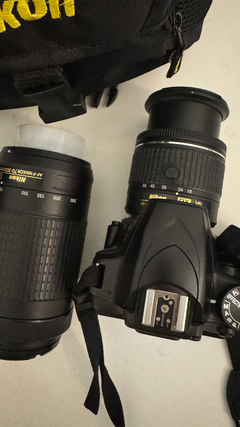 Nikon D3400 Camera with 3 Lenses & Bag - photo 4