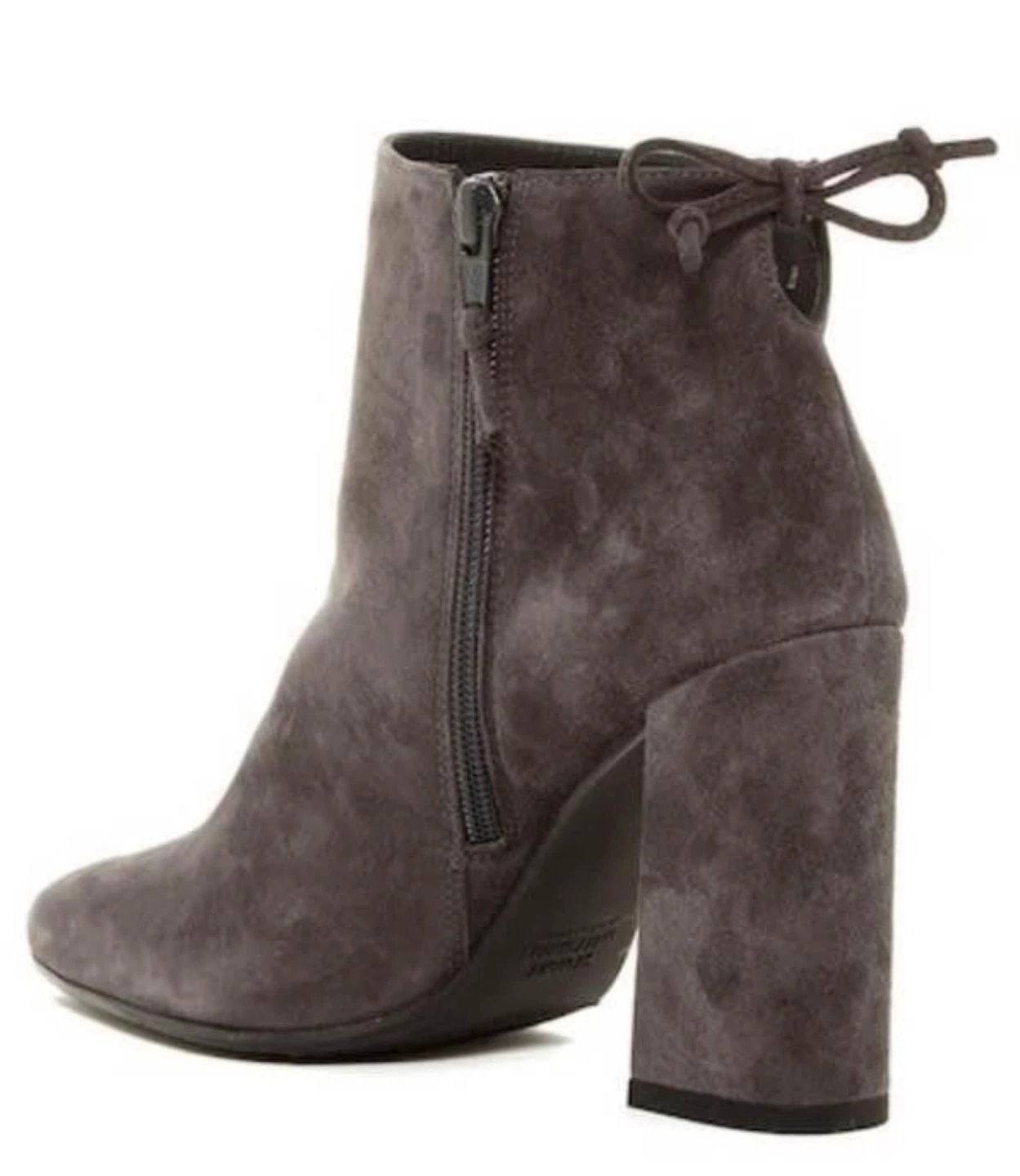 Stuart Weitzman Gray Suede Ankle Boots - photo 2