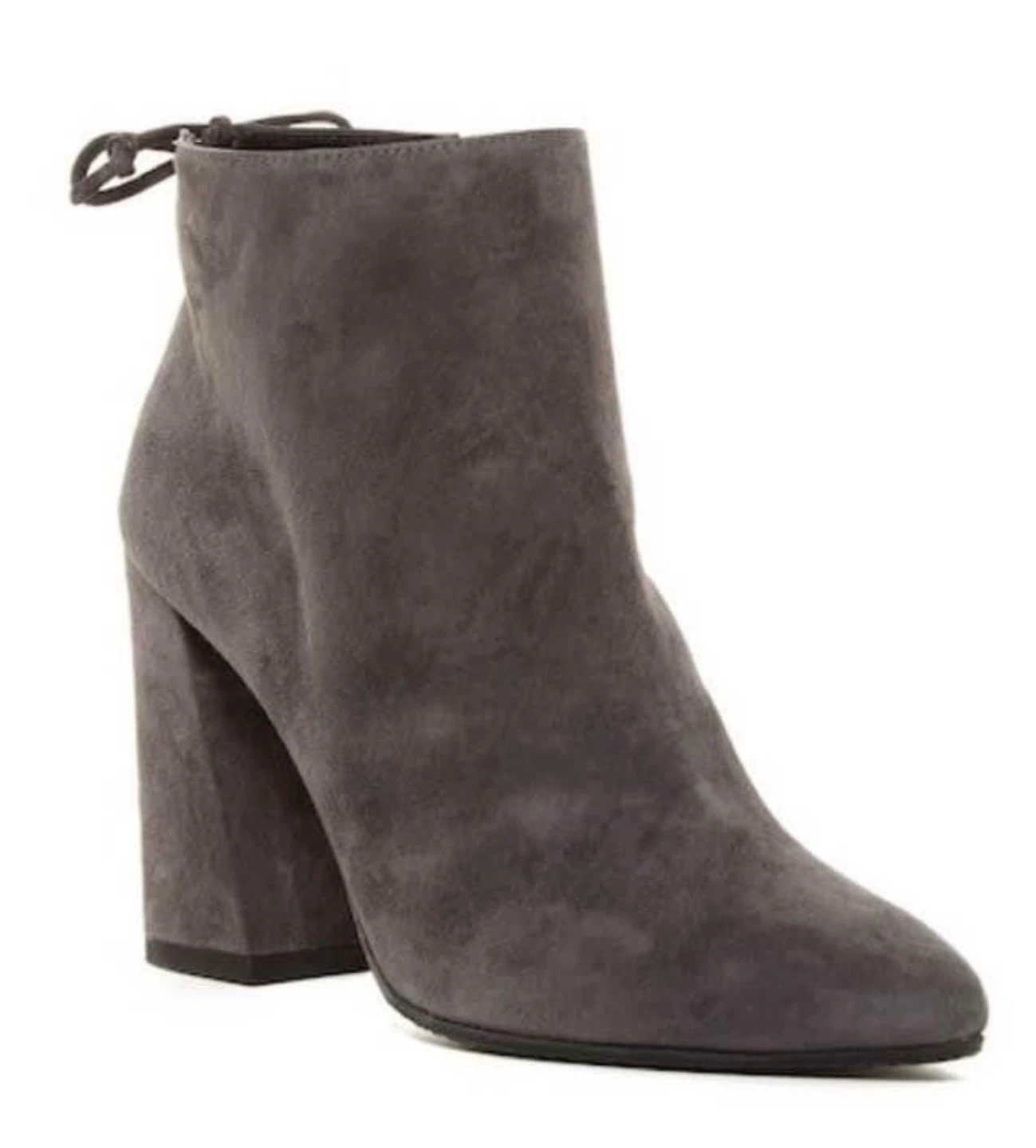 Stuart Weitzman Gray Suede Ankle Boots