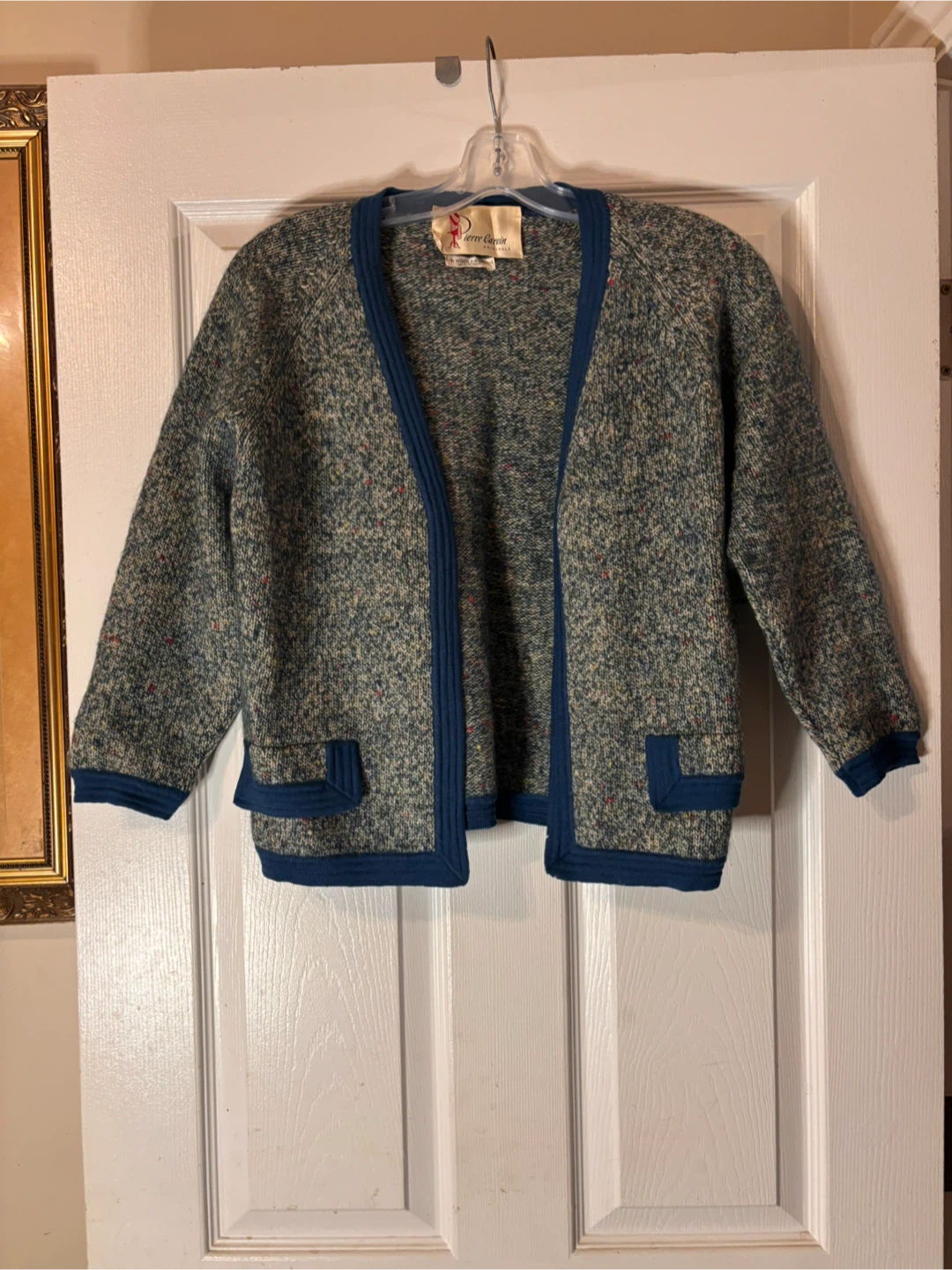 Vintage Pierre Cardin Wool Cardigan – Made in Italy
