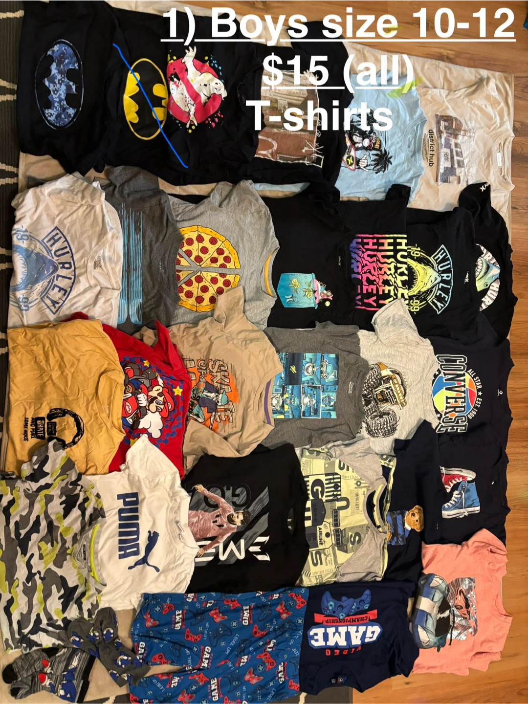 Boys Clothing sizes 7-12 - Sweaters, Short/Long Sleeve& more