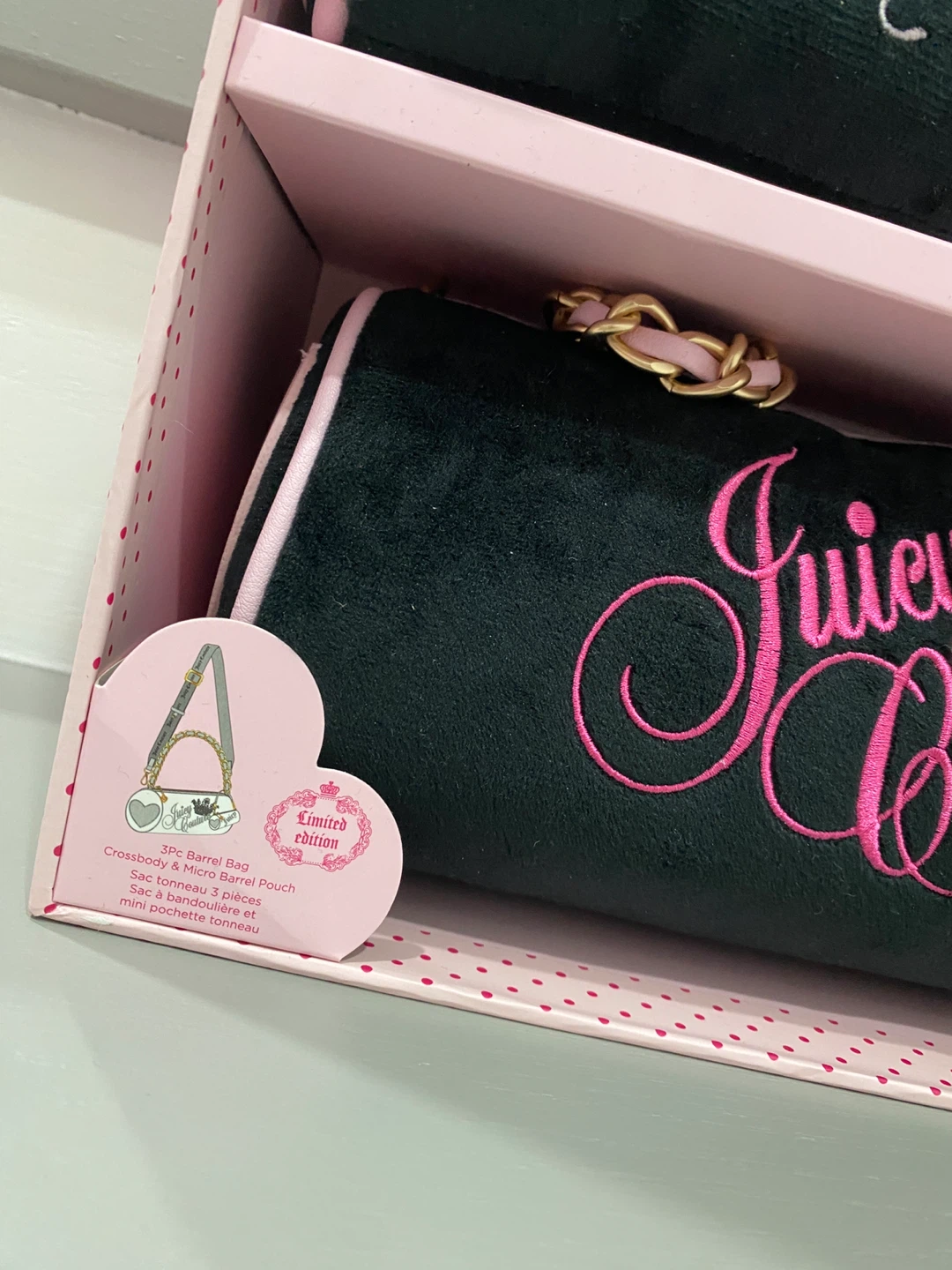 New Juicy Couture Heritage Barrel Bag Set - photo 2