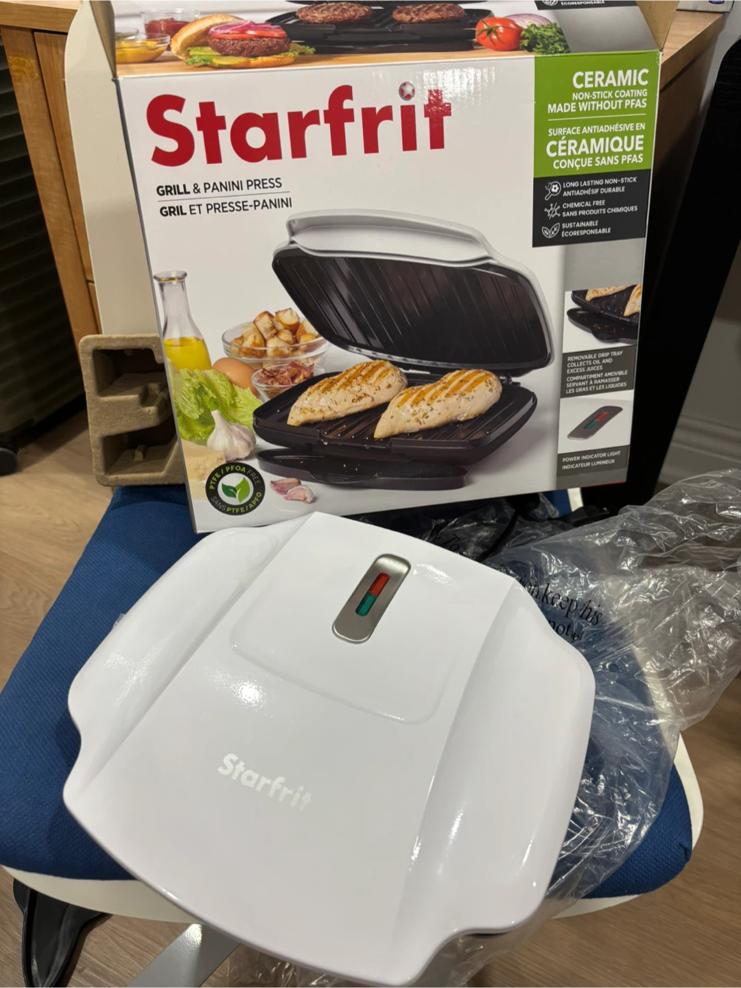 Starfrit Grill & Panini Press