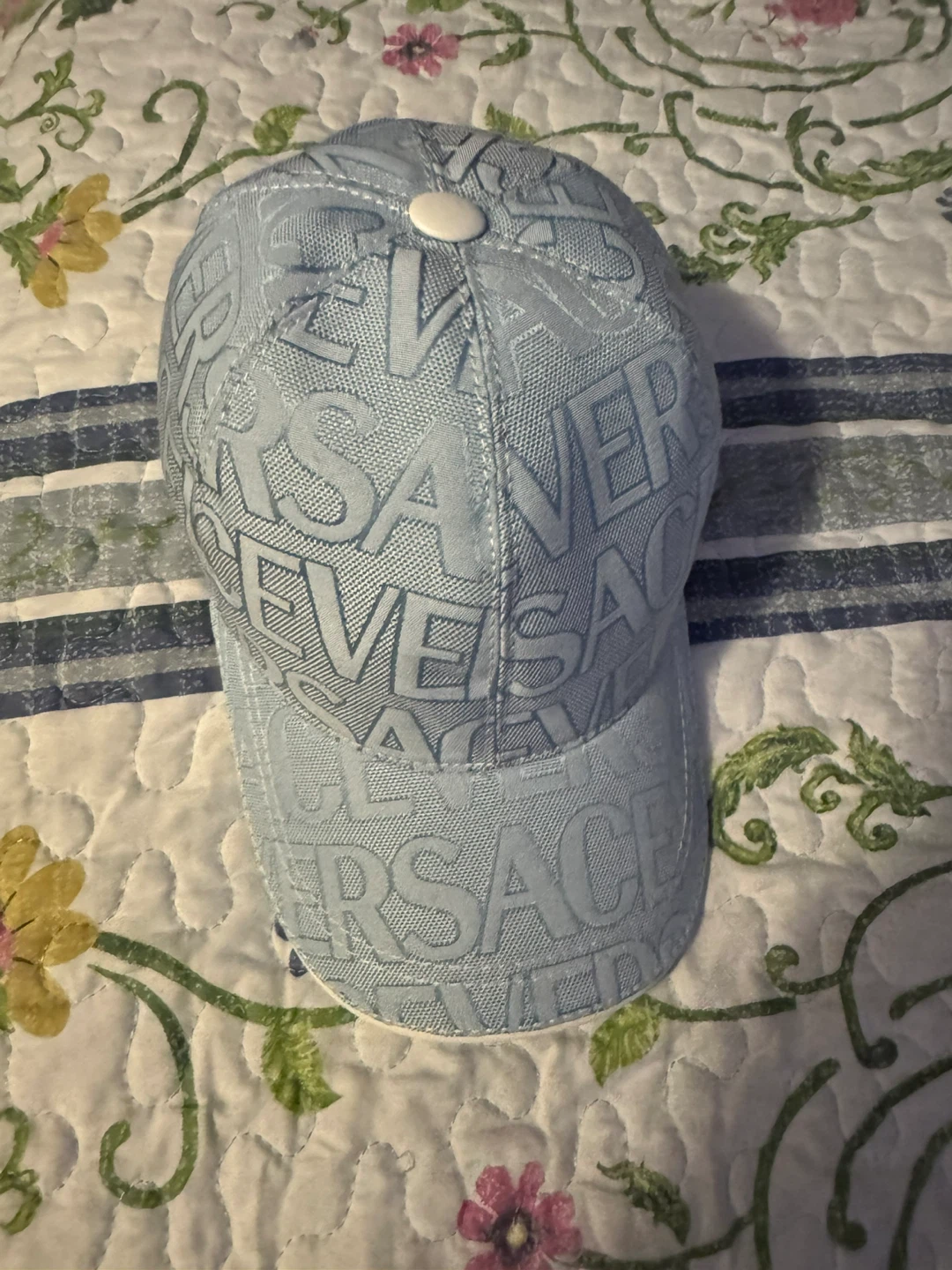 Versace Baseball Cap - Light Blue