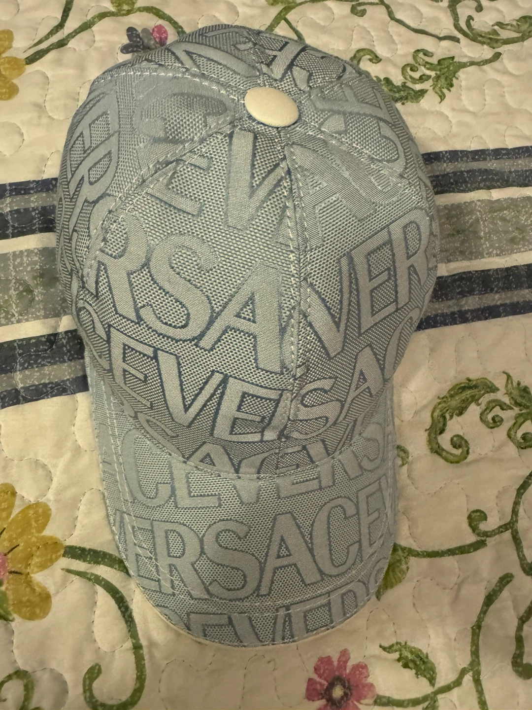 Versace Baseball Cap - Light Blue - photo 2
