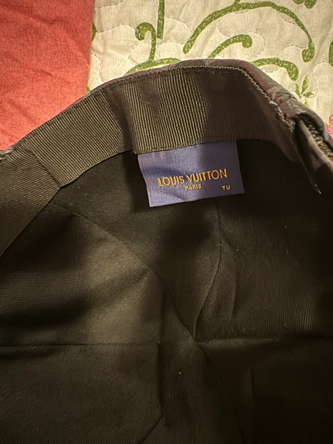 Louis Vuitton Black Cap