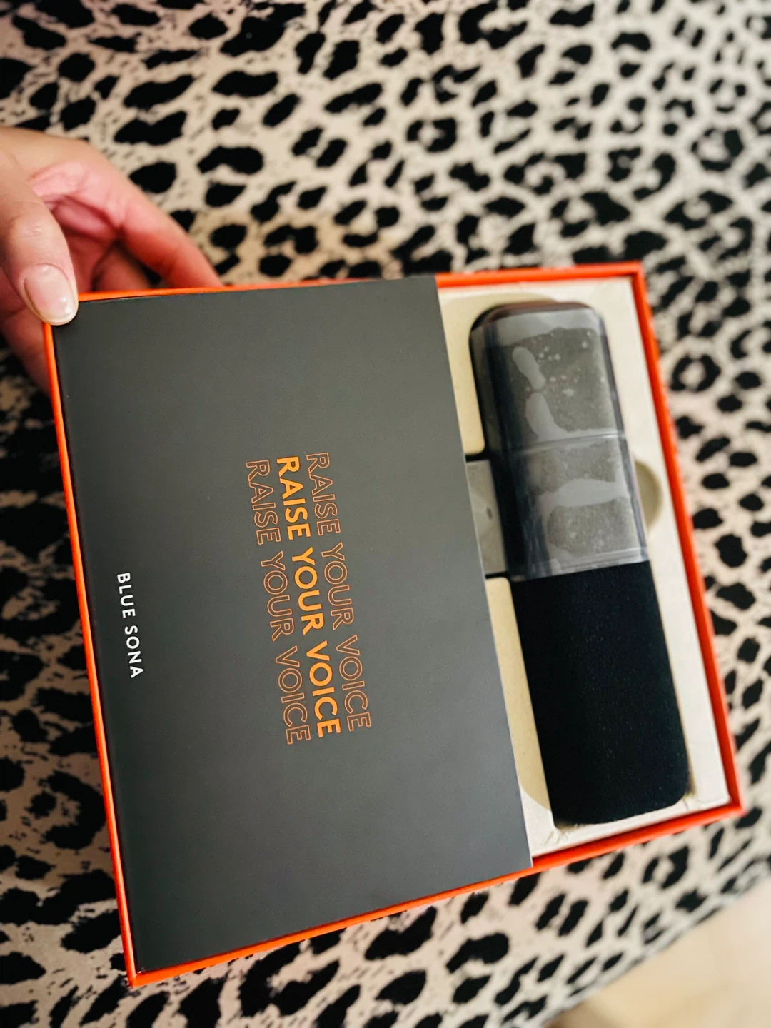 BNIB Blue Sona Microphone with Compass Arm - photo 2