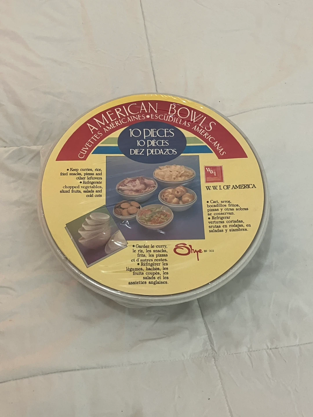 Vintage American Bowls 10 Pieces - Brand New