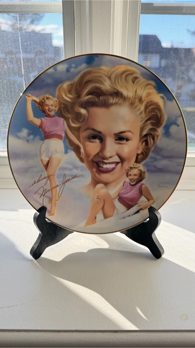 The Girl Next Door Plate by de Dienes