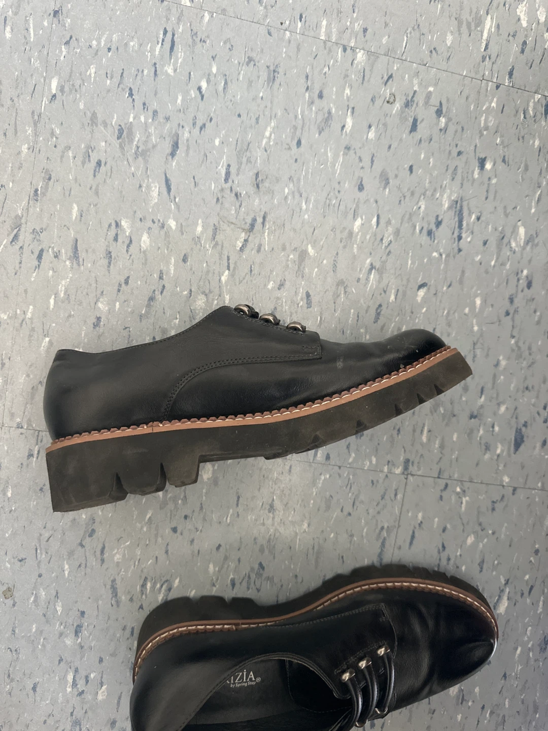 Patrizia Black Leather Shoes - photo 2