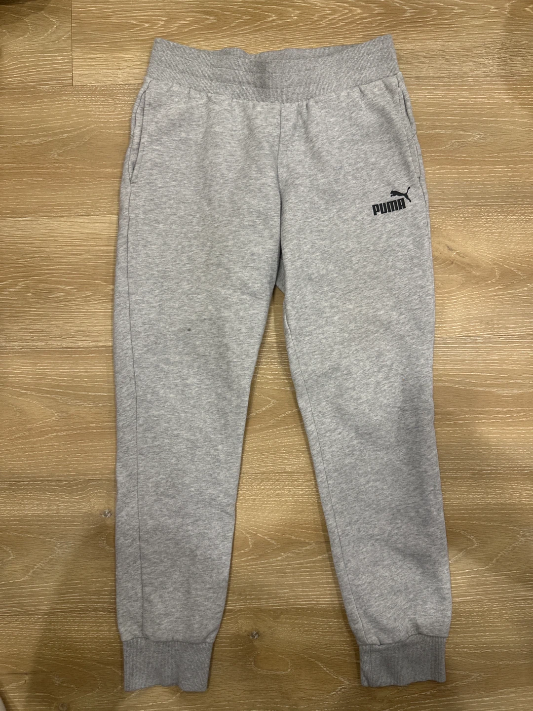 Puma Grey Joggers - Size Small