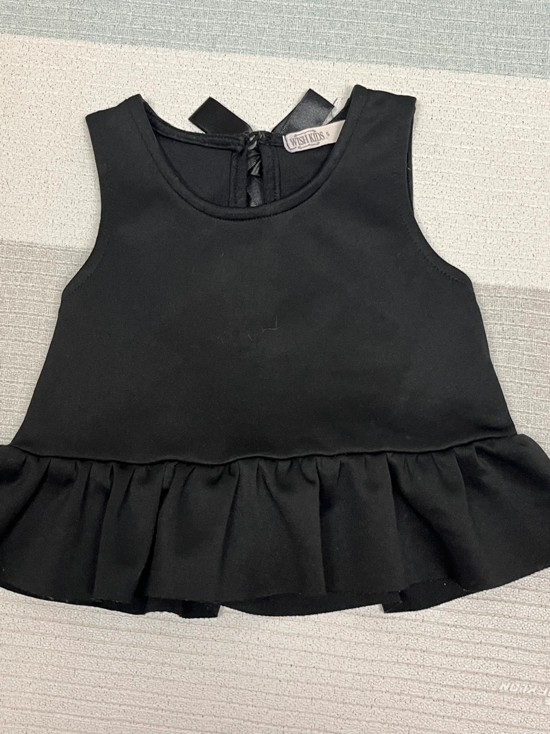 Wish Kids Black Top - Size 5